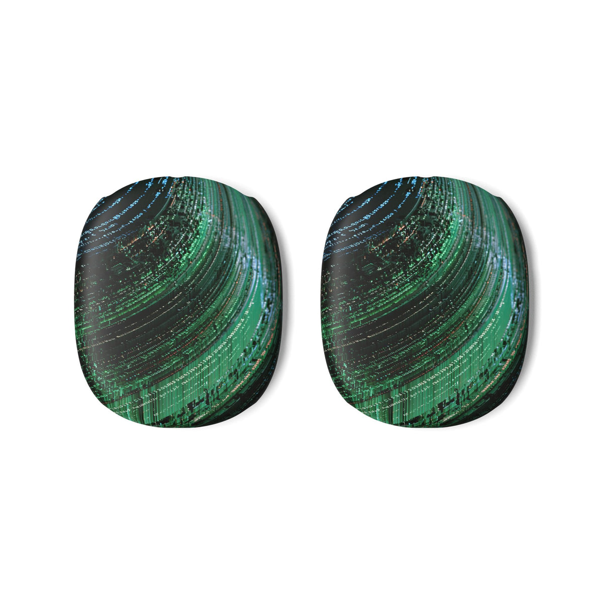 Orbital Data Stream · Hard Case for AirPods Max · Green