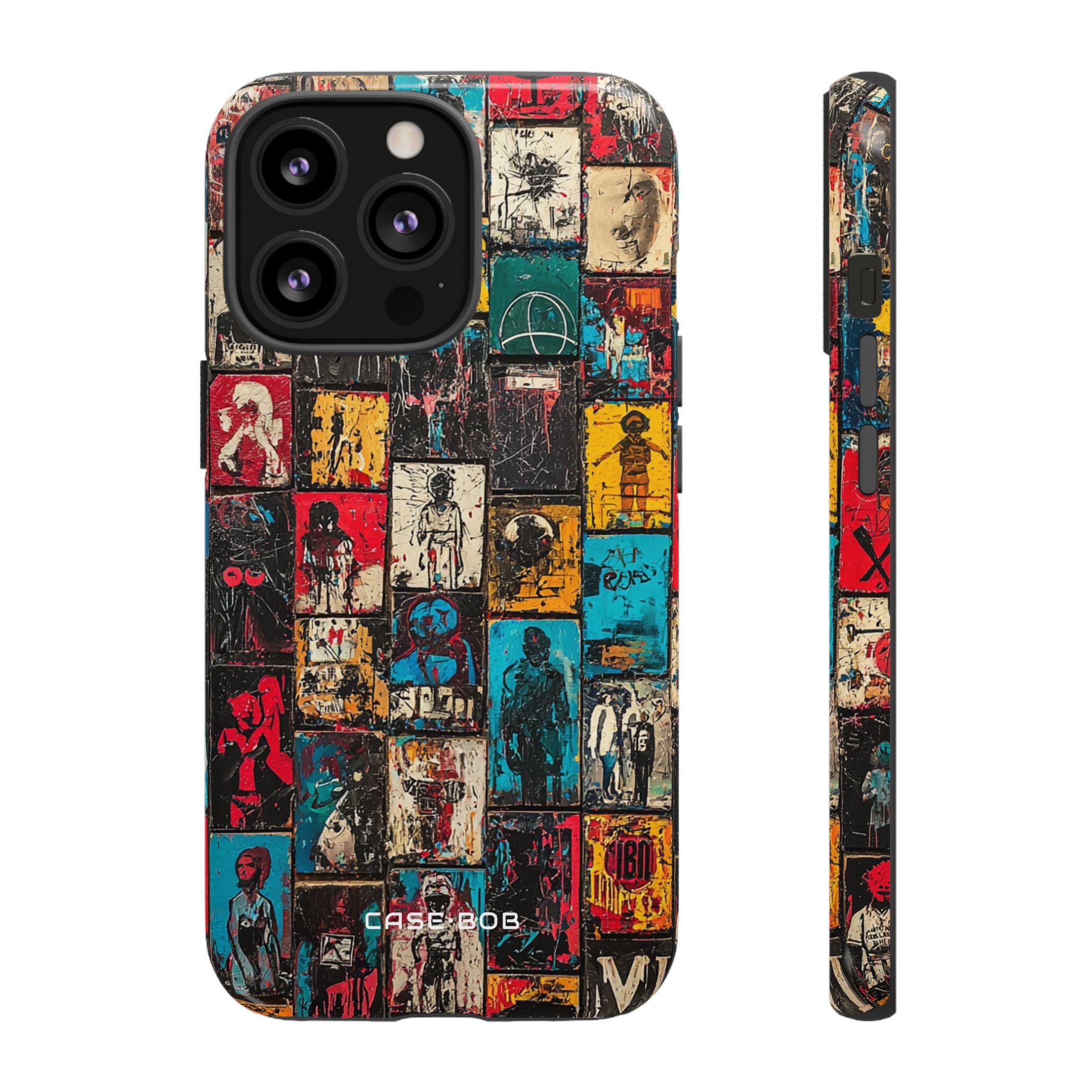 Figured Grid iPhone 13 Pro Case - Tough