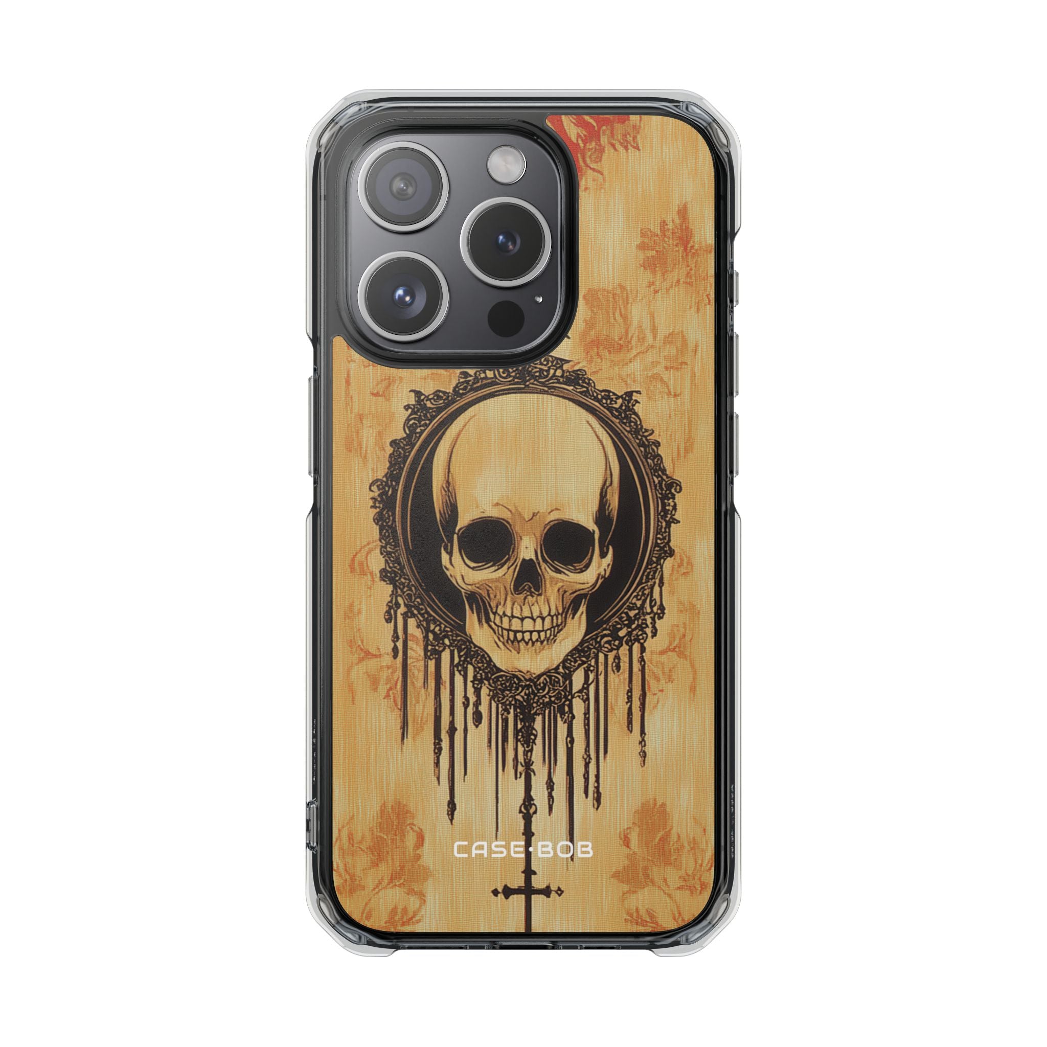 Skull Vedhæng iPhone 15 Pro Cover - Impact