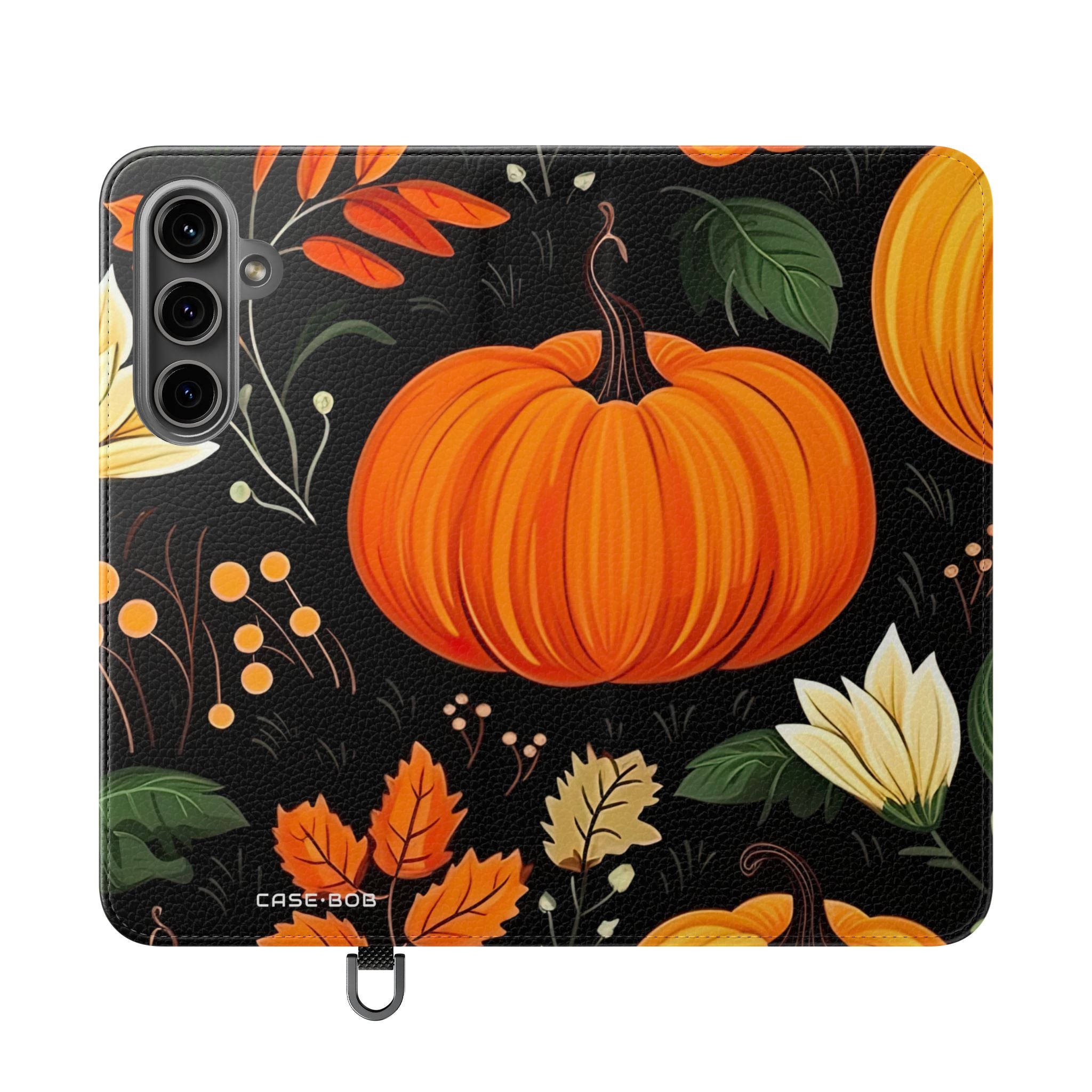 Pumpkin Glow - Samsung S24 Plus Case - Wallet