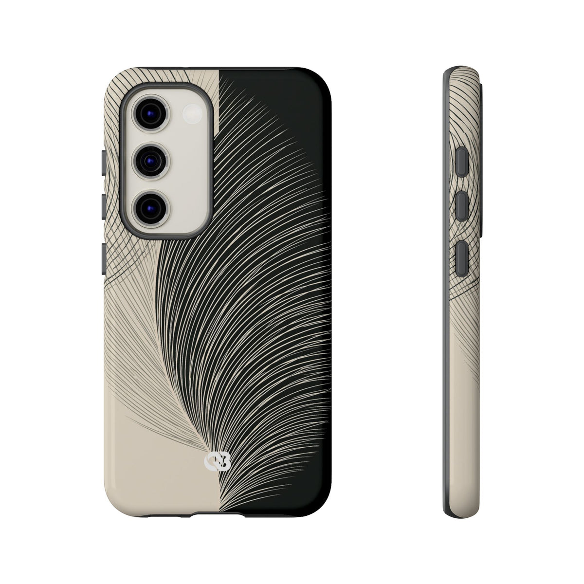 Minimal Frond Study · Tough Phone Case for Samsung · Black