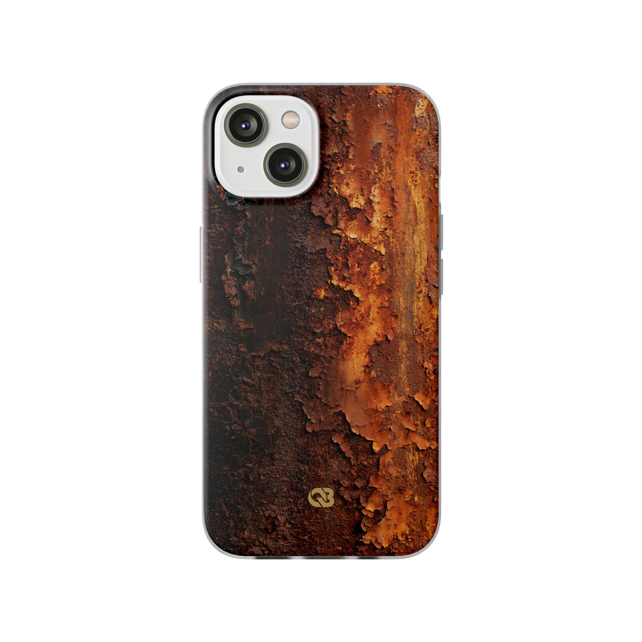 Orange Lite Phone Case for iPhone - Oxidized Iron Crust