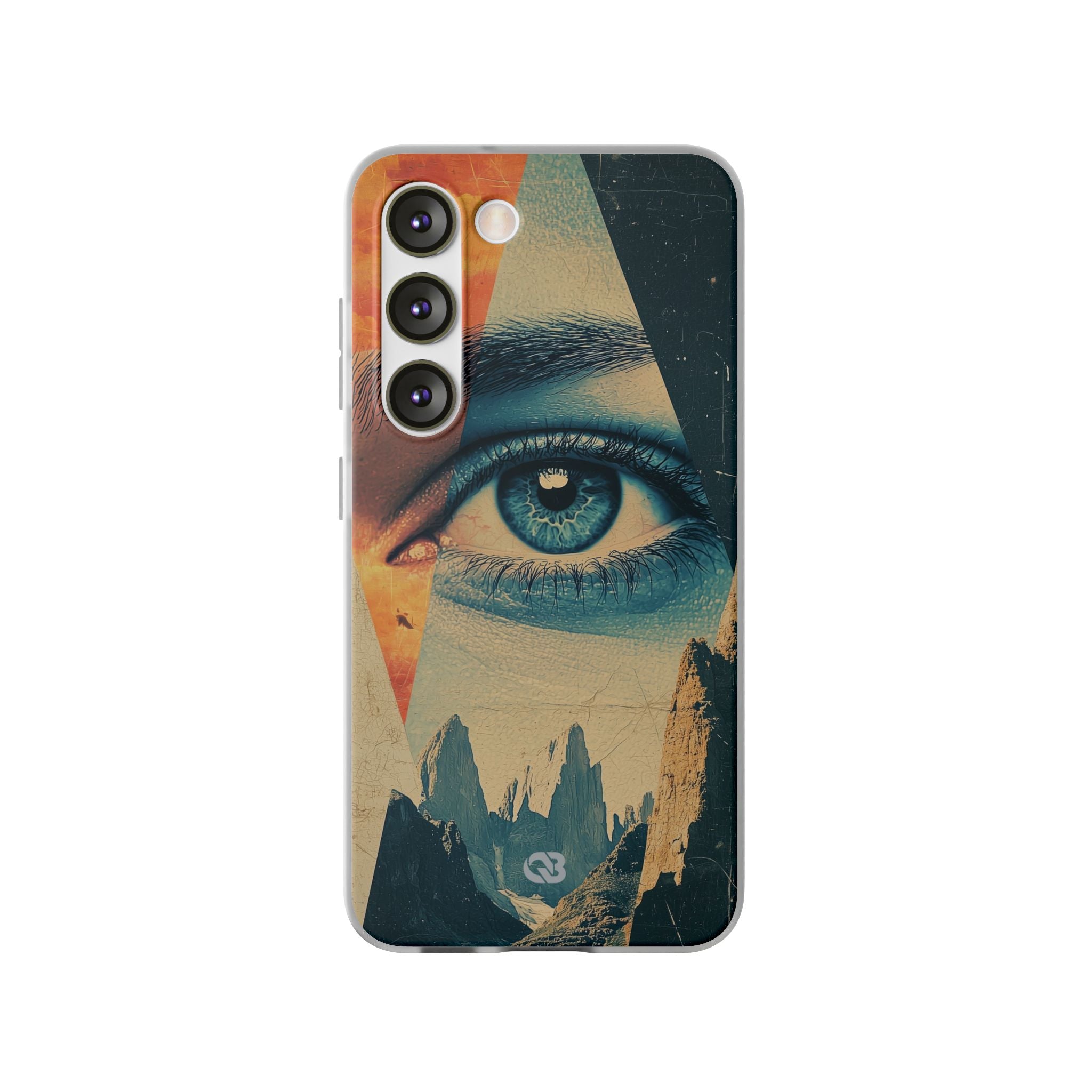 Fragmented Peak Gaze · Coque de téléphone Soft pour Samsung