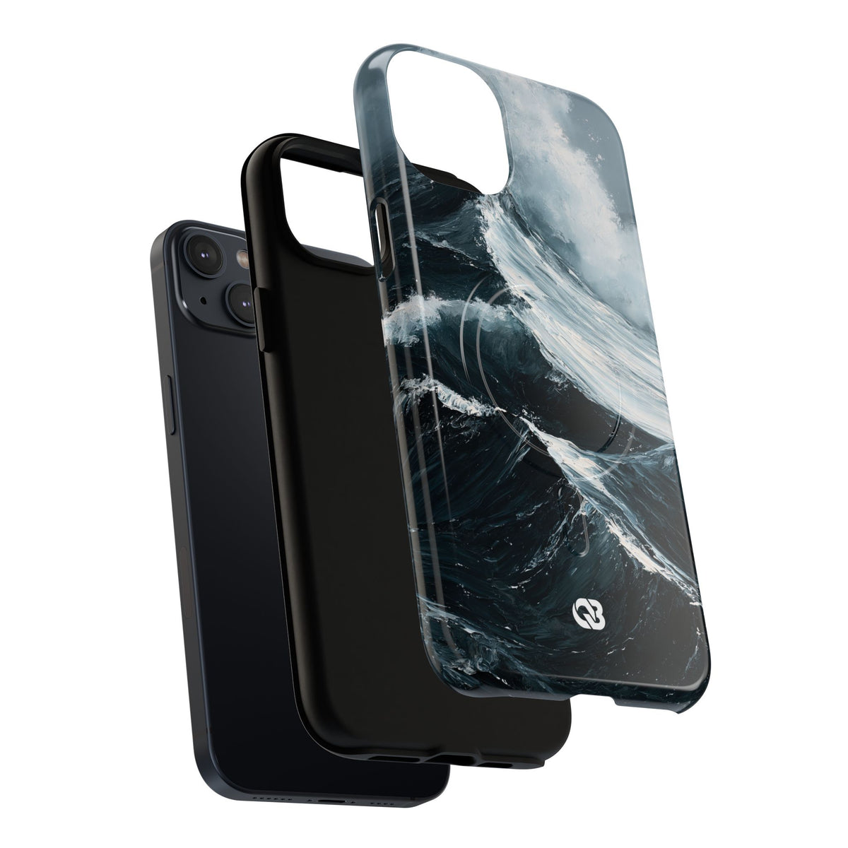 Nordic Swell · Tough 2.0 Magnetic Phone Case for iPhone · Blue