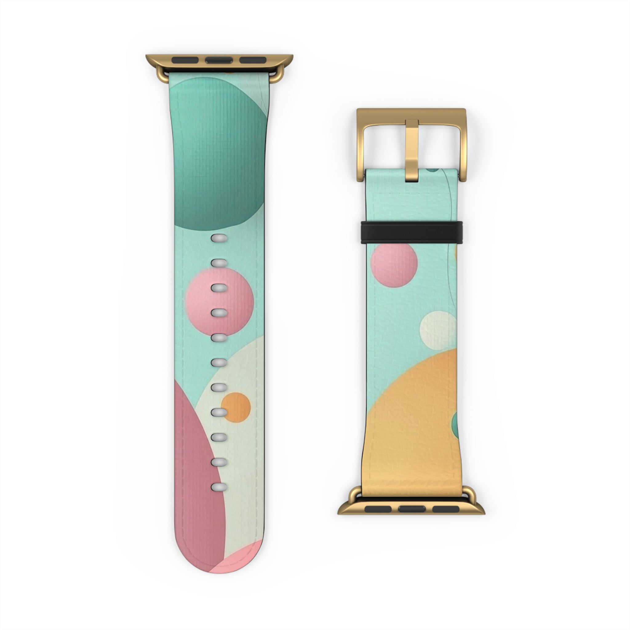 Pastel Circles Flow - Watch Band