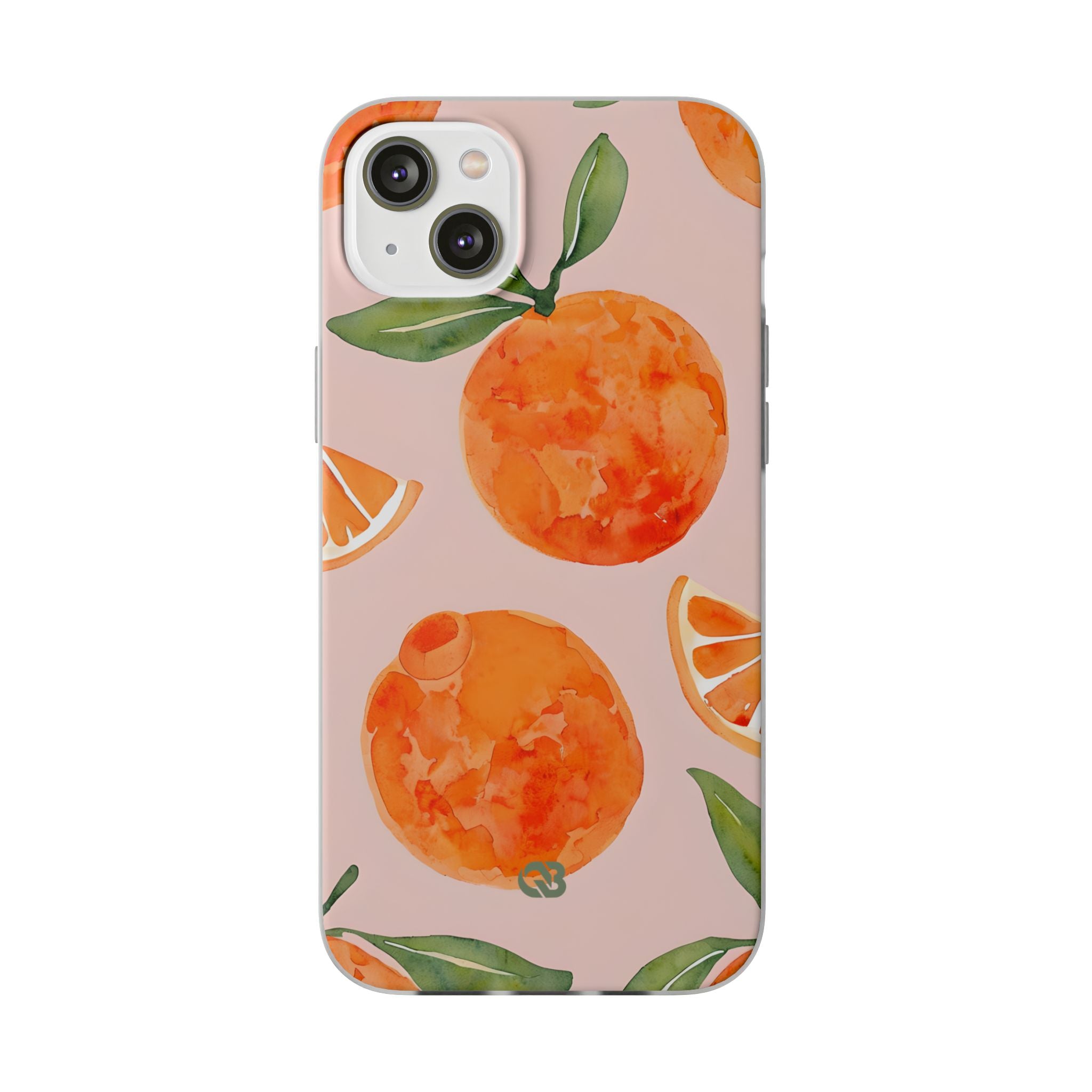 Sunkissed Orange Harvest · Soft Case na telefon dla iPhone