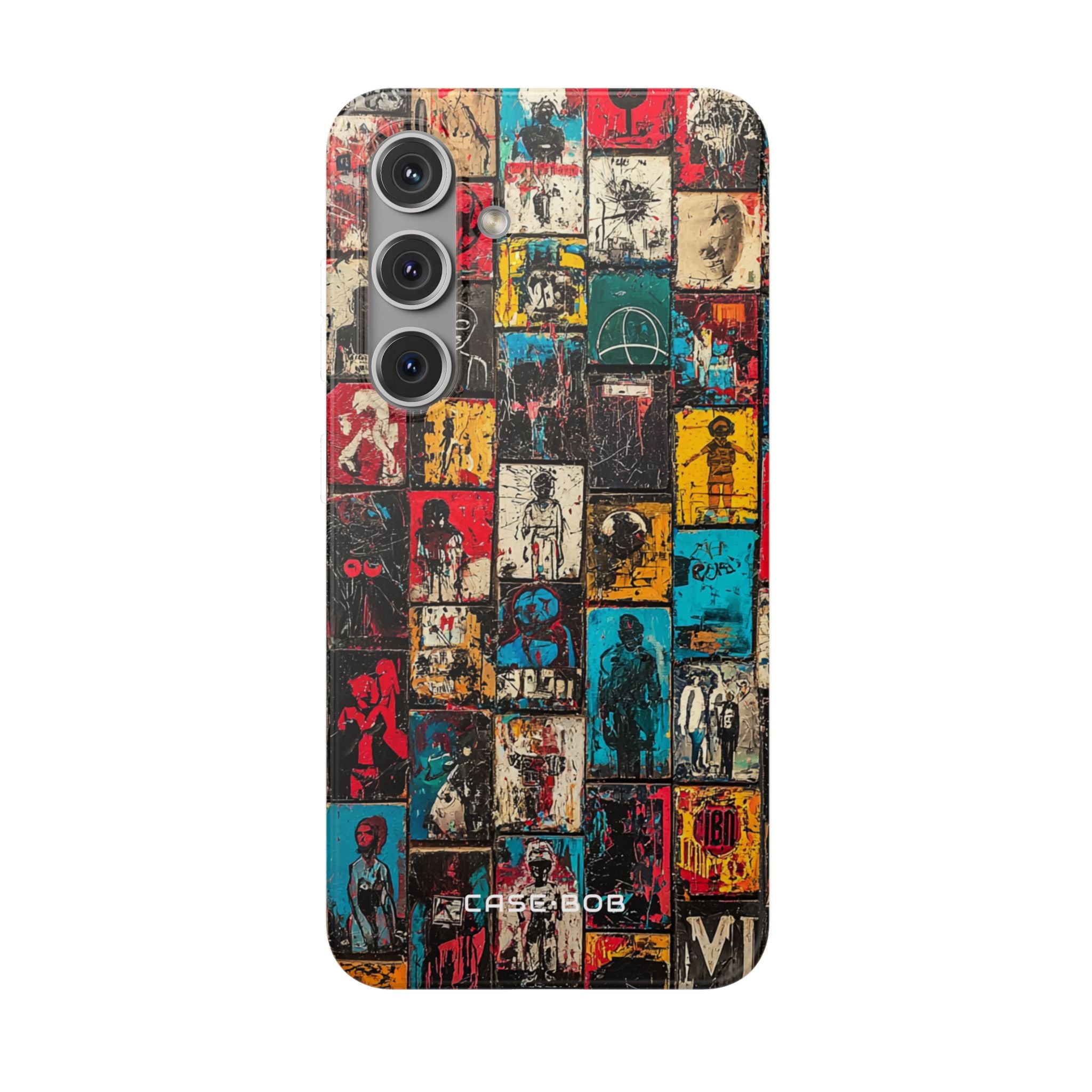 Figured Grid Samsung S24 Case - Soft