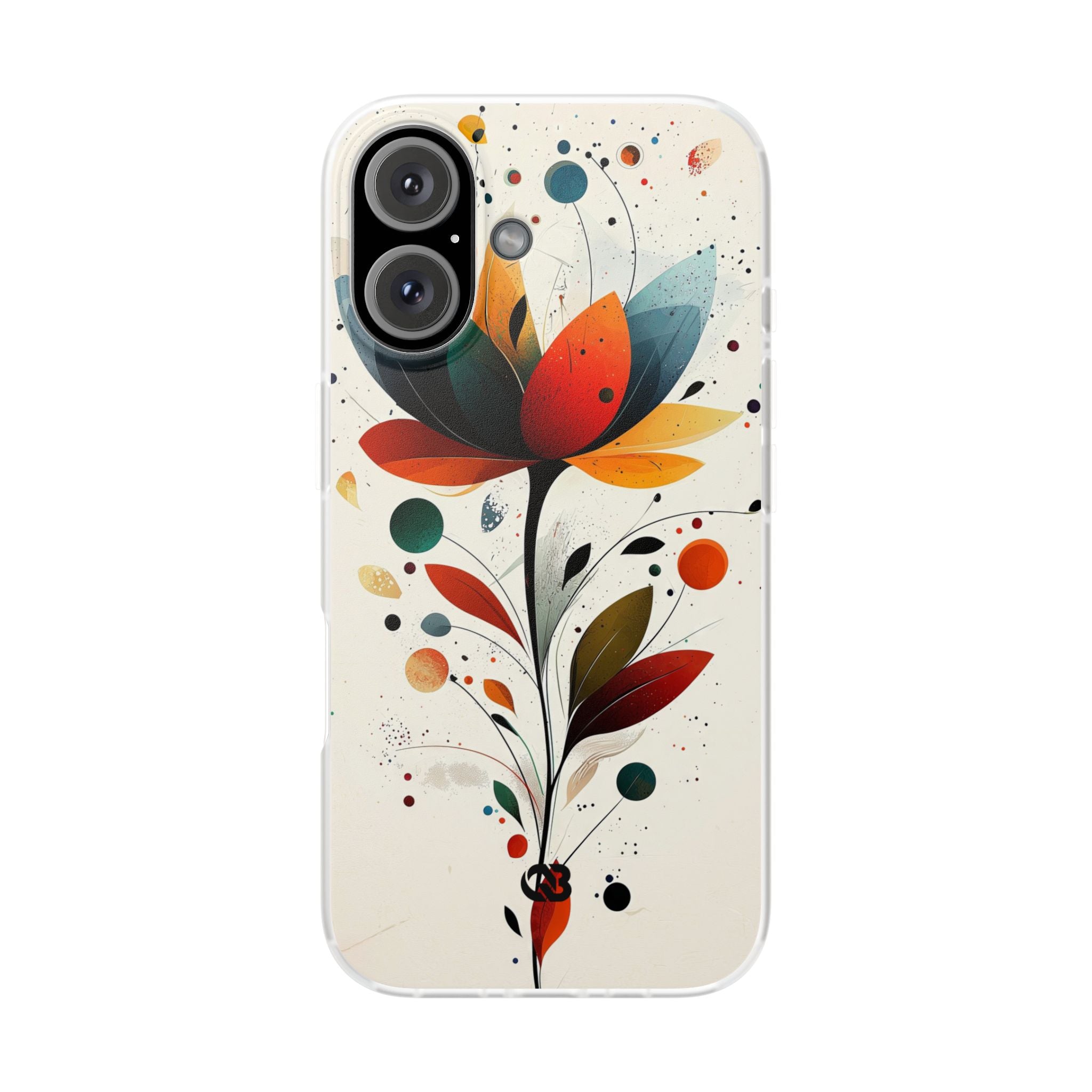 Burnt Petal Abstract · Soft