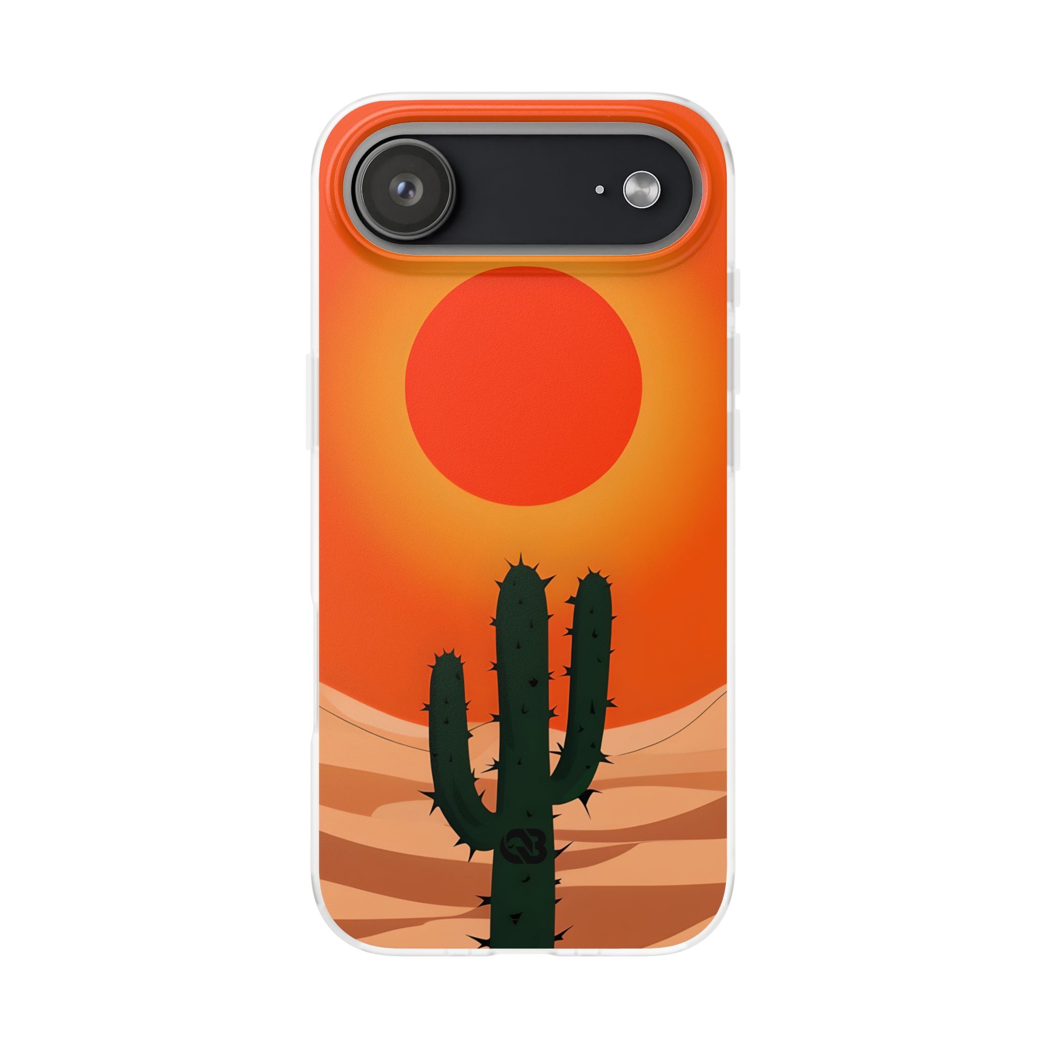 Scorched Saguaro Sunset · Soft Phone Case for iPhone