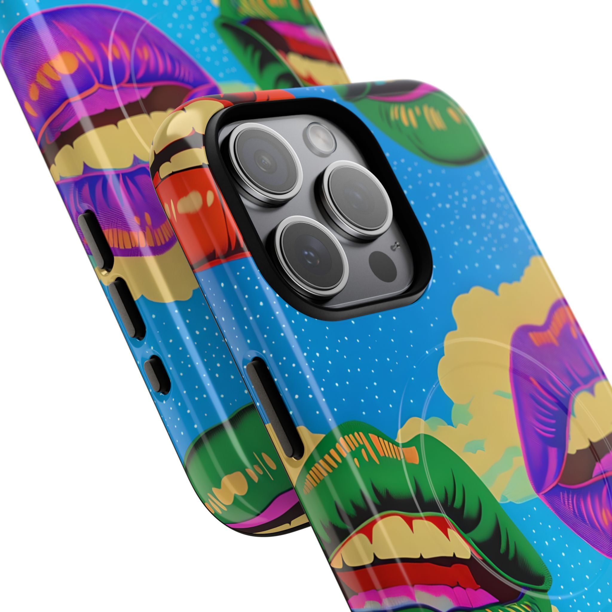 Bunte Lipscape iPhone 15 Pro Max Case - Tough+