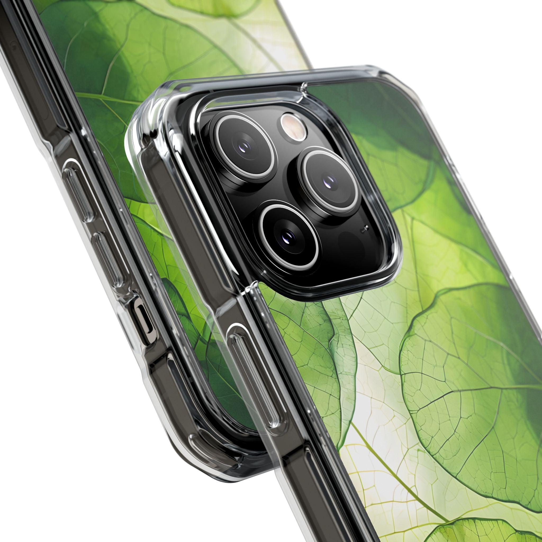 Emerald Leaf Veins · Impact Phone Case for iPhone · Magsafe