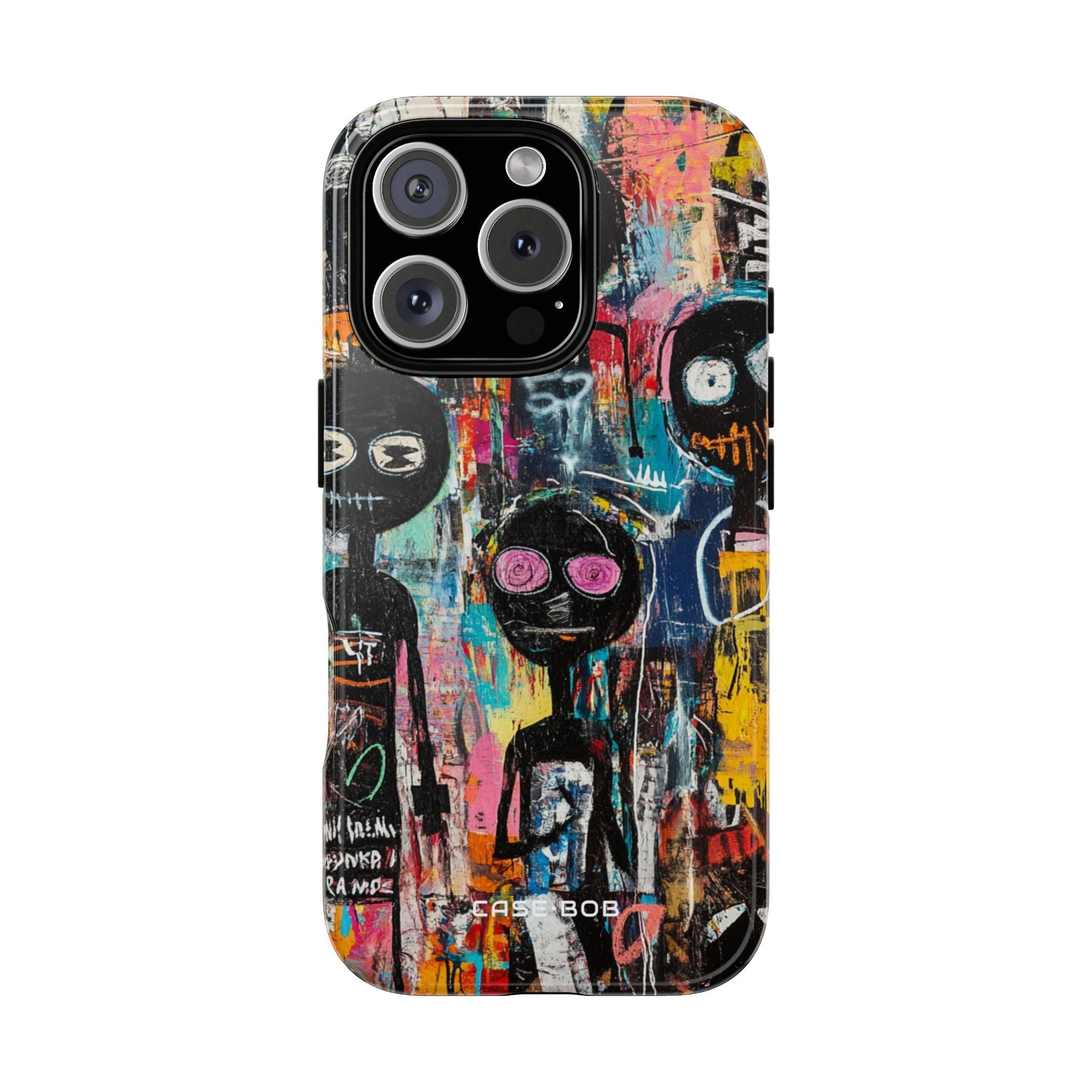 Black Silhouettes iPhone 16 Pro Case - Tough