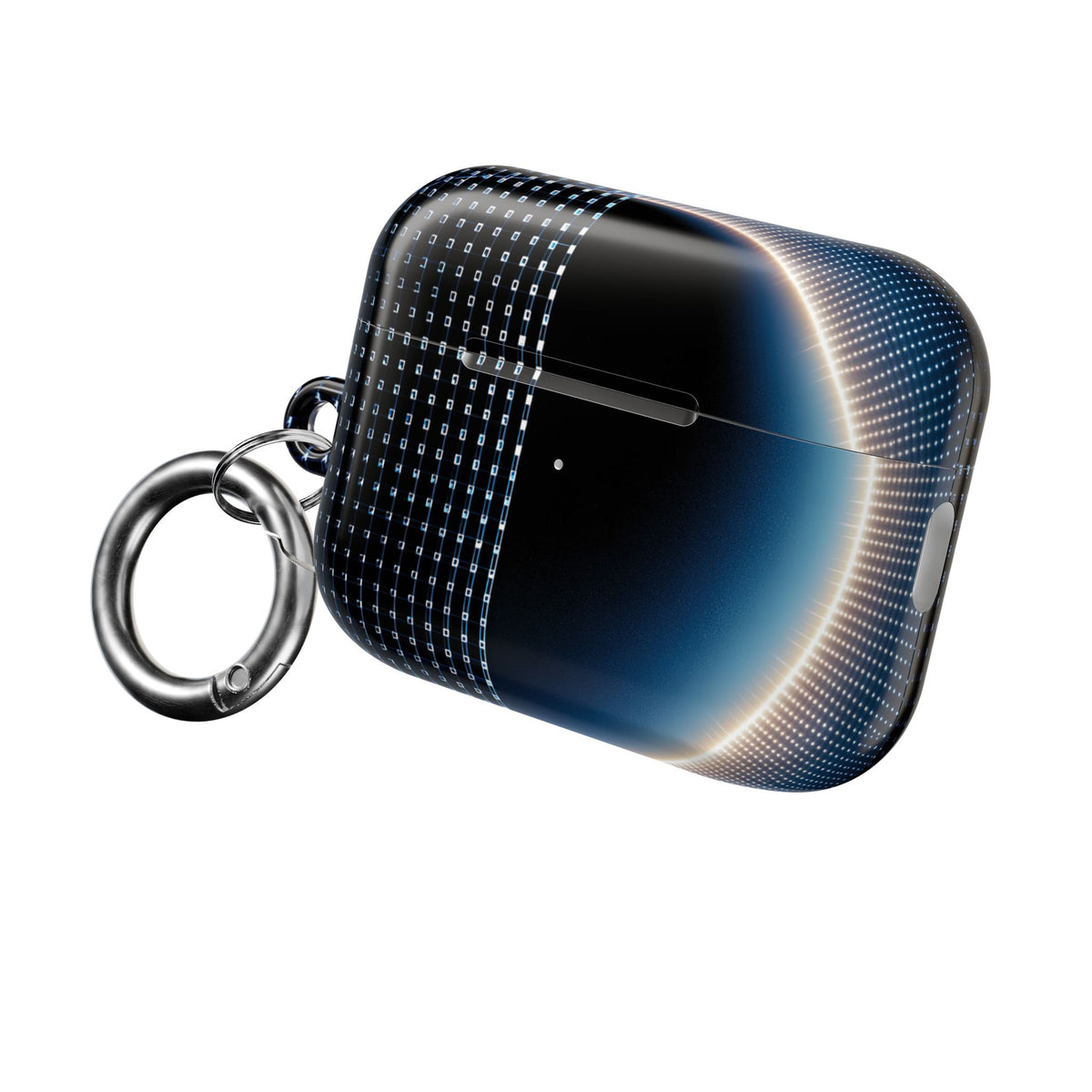 Luminous Meridian · Hard Case for AirPods & AirPods Pro · Black