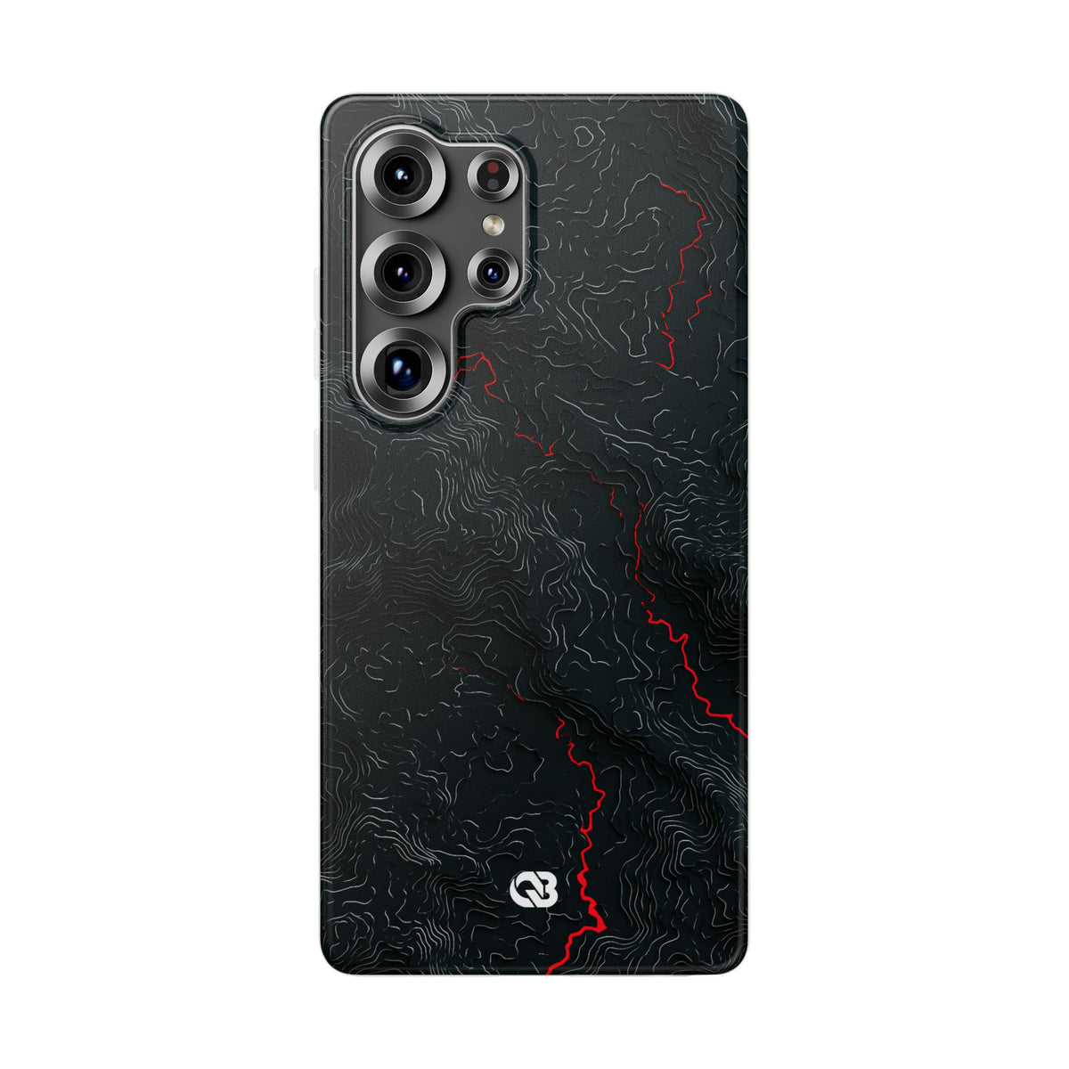 Crimson Rift · Lite Phone Case for Samsung · Black