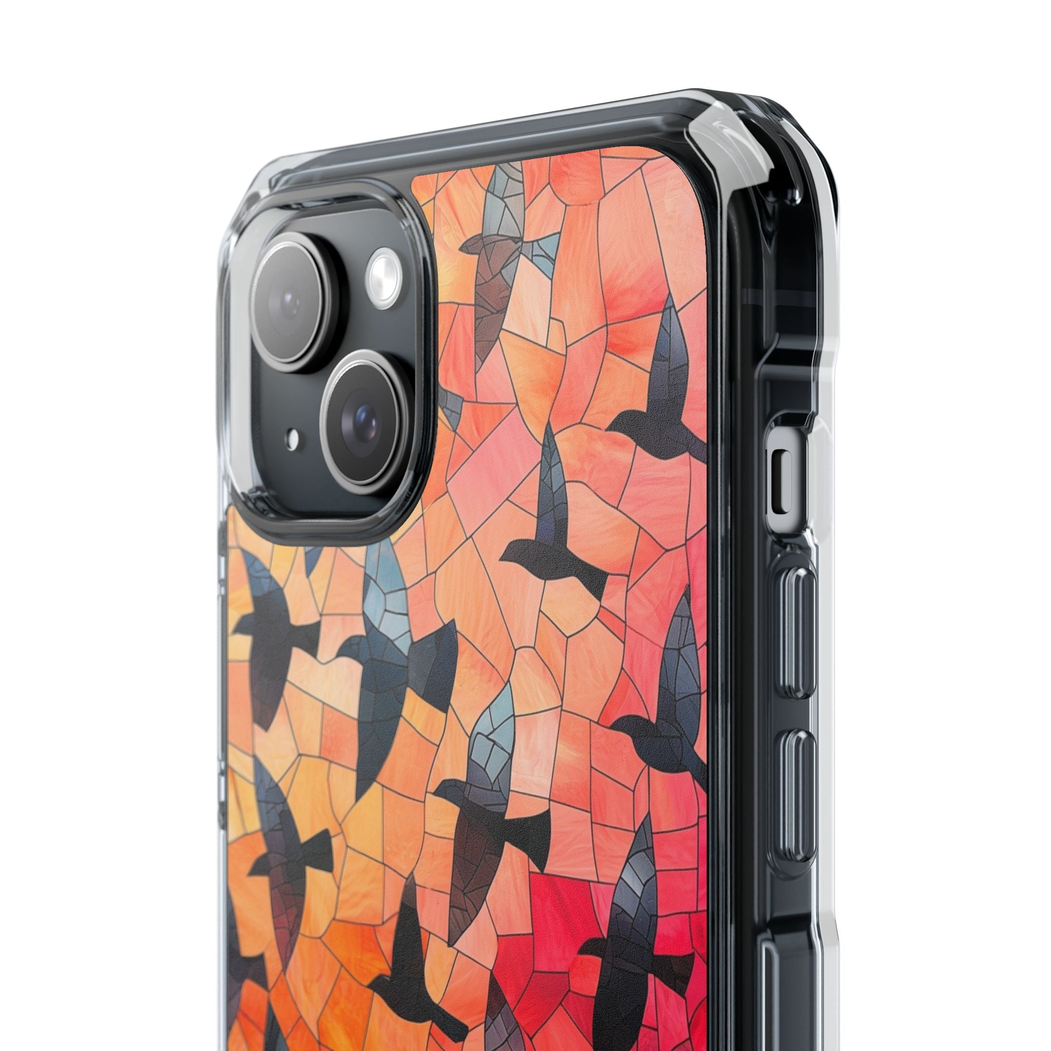 Ember Mosaic Wings · Impact Coque de téléphone pour iPhone · Magsafe