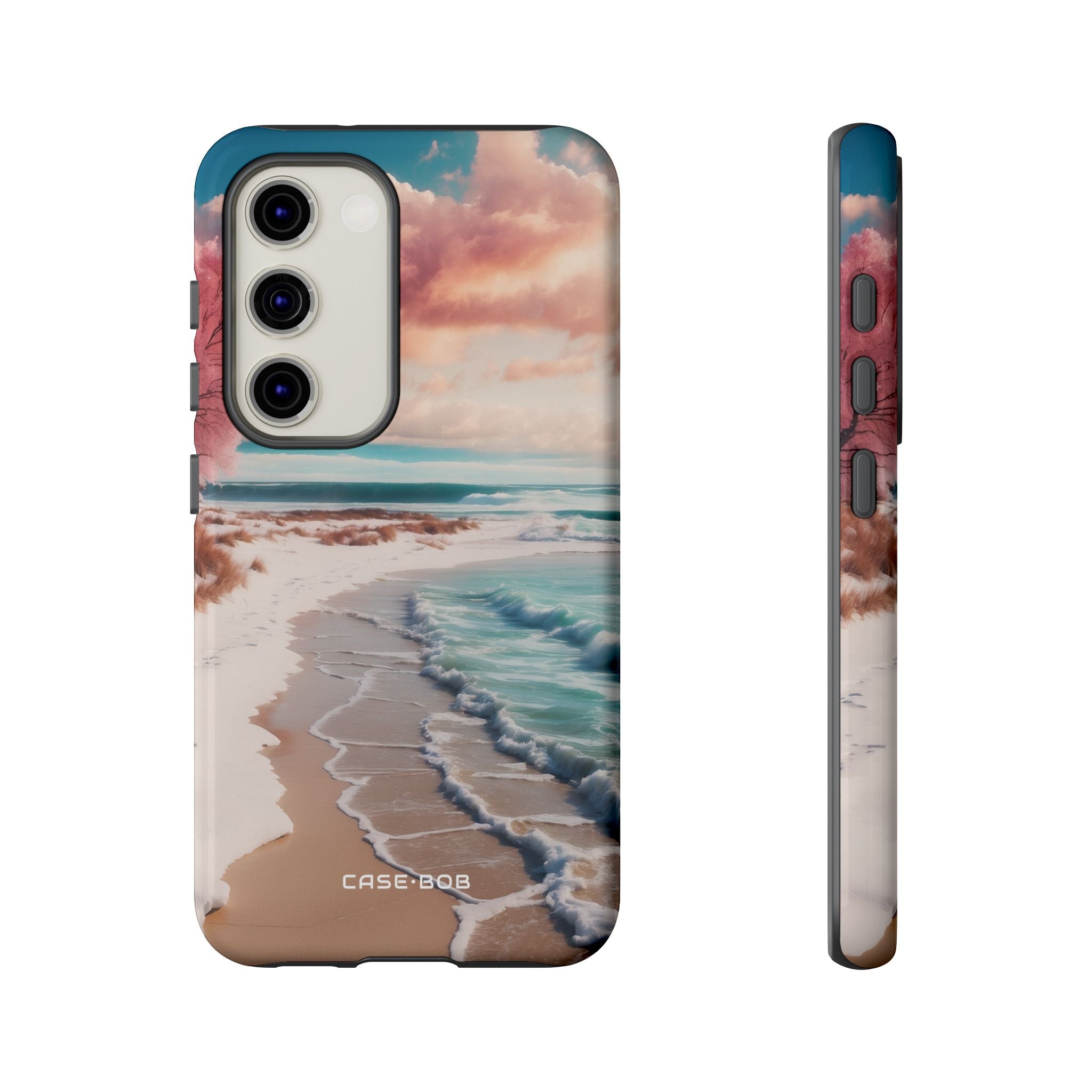 Pink Tree Breeze Samsung S23 Cover - Tough