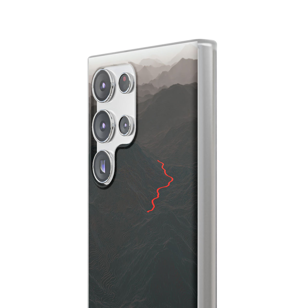 Crimson Ridge Pass · Lite Phone Case for Samsung · Black