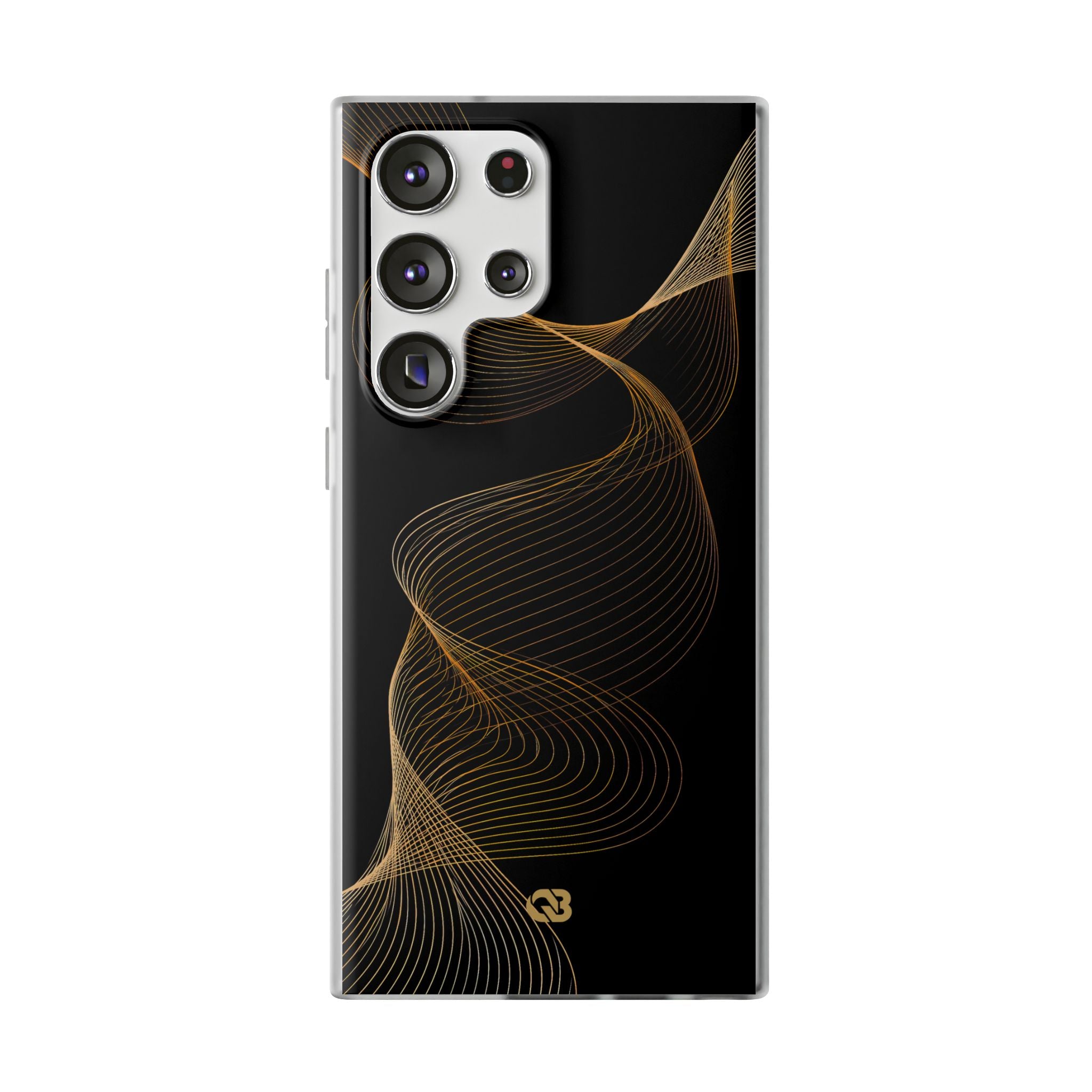 Gold Lite Phone Case for Samsung - Burnished Bronze Helix