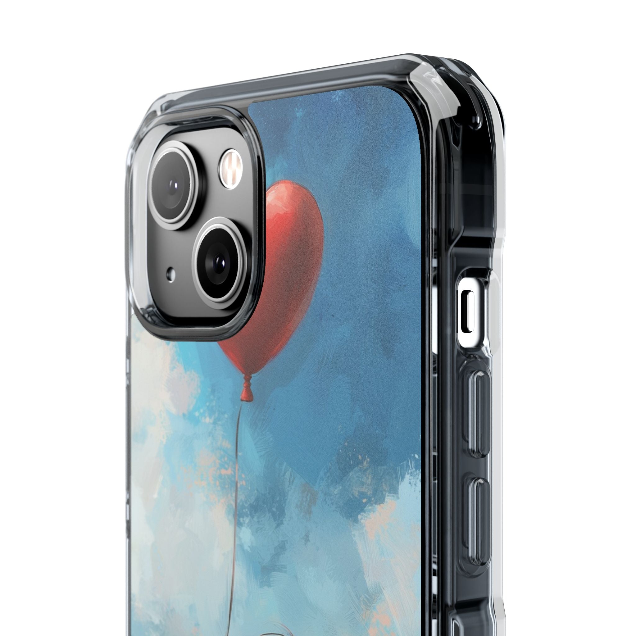 Crimson Heart Sky · Impact Phone Case for iPhone · Magsafe