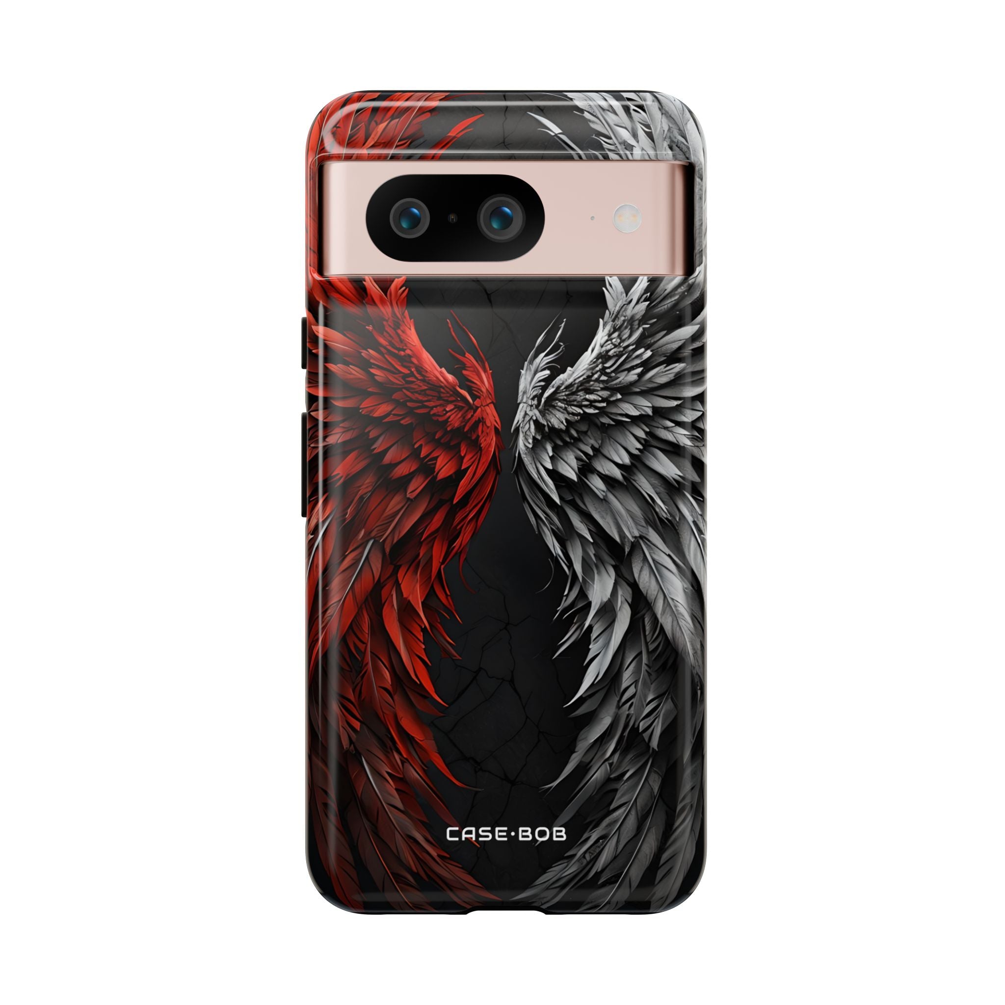 Crimson White Wings Google Pixel 8 Case - Tough