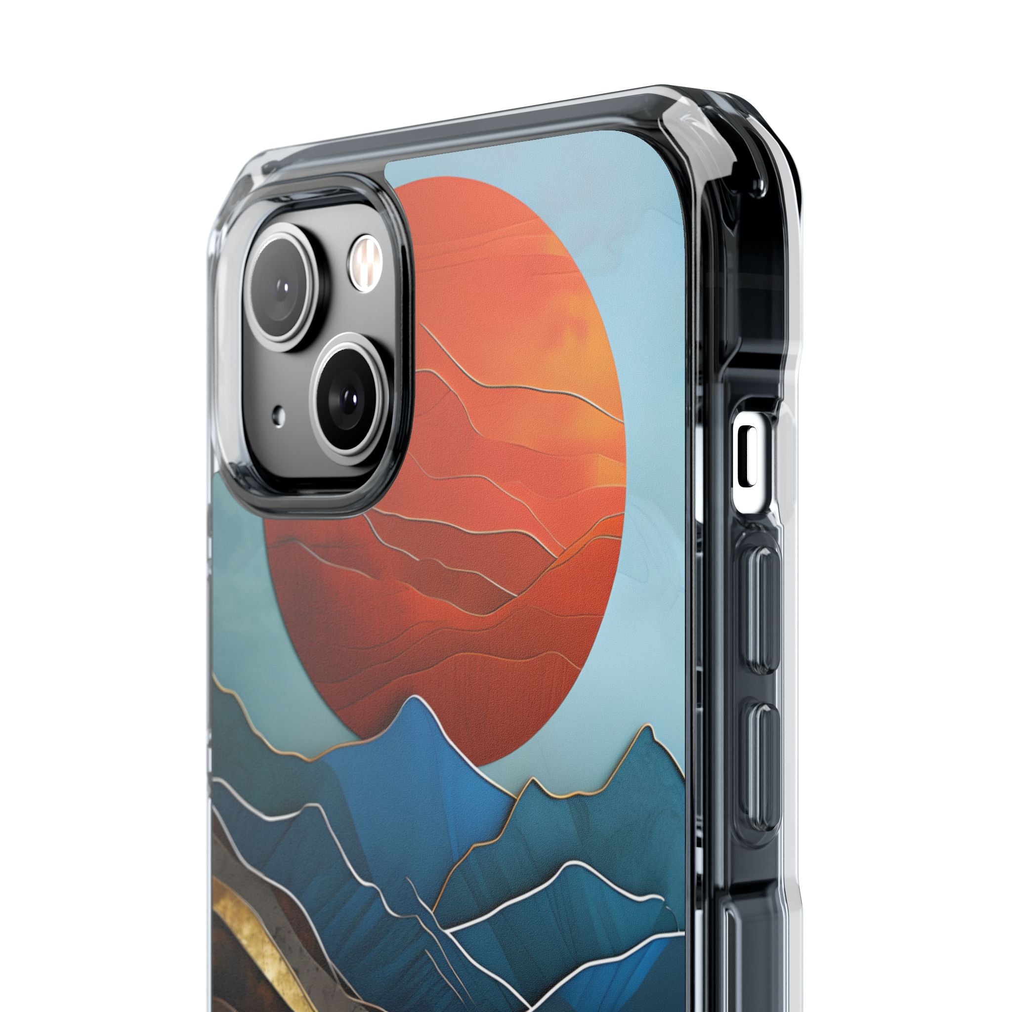Molten Sun Peaks · Impact Hoesje voor iPhone · Magsafe