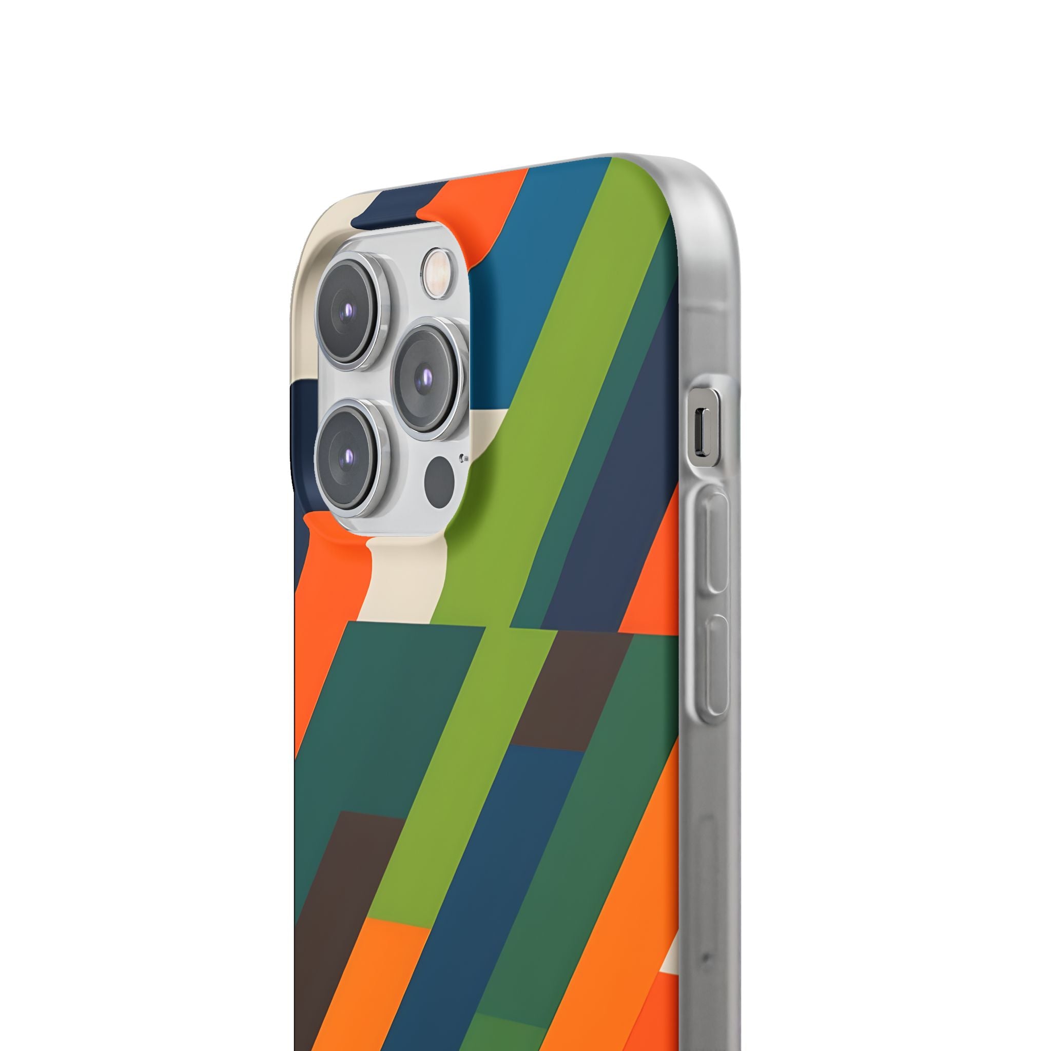 Diagonal Blaze iPhone 14 Pro Max Case - Soft