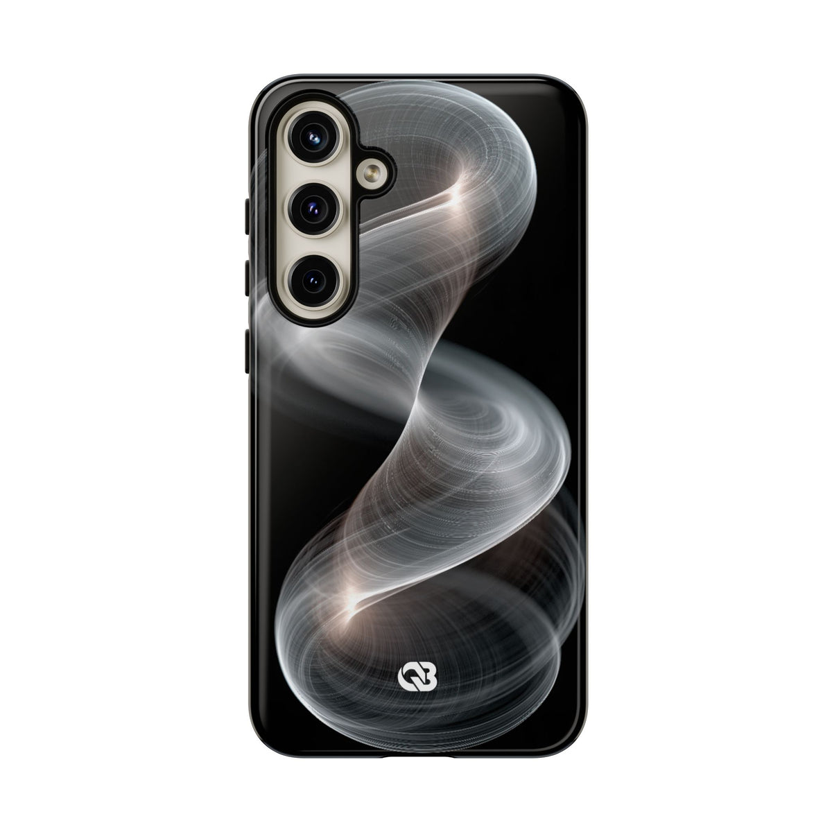 Luminous Vortex · Tough Phone Case for Samsung · Black