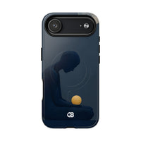 Obsidian Lunar Orb · Tough+ Case · MagSafe