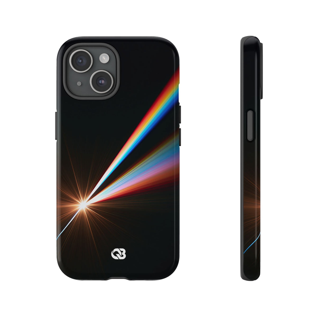 Spectral Refraction · Tough Phone Case for iPhone · Black
