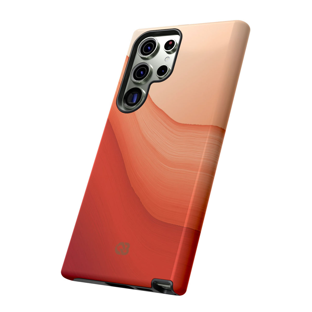 Terracotta Flow · Tough Phone Case for Samsung · Orange