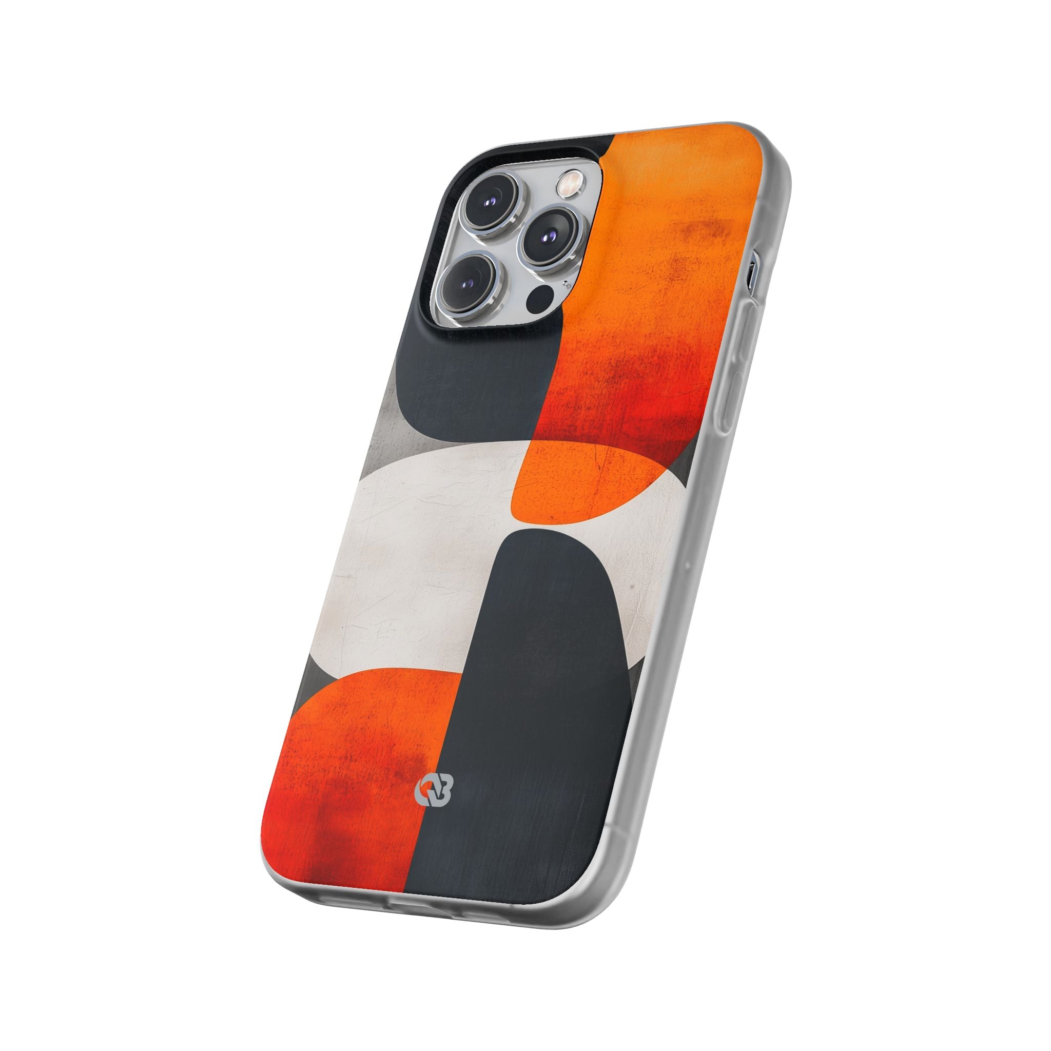 Burnt Amber Flow · Soft Phone Case for iPhone