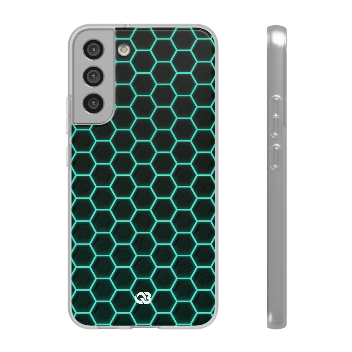 Neon Hex Spectrum · Lite Phone Case for Samsung · Teal