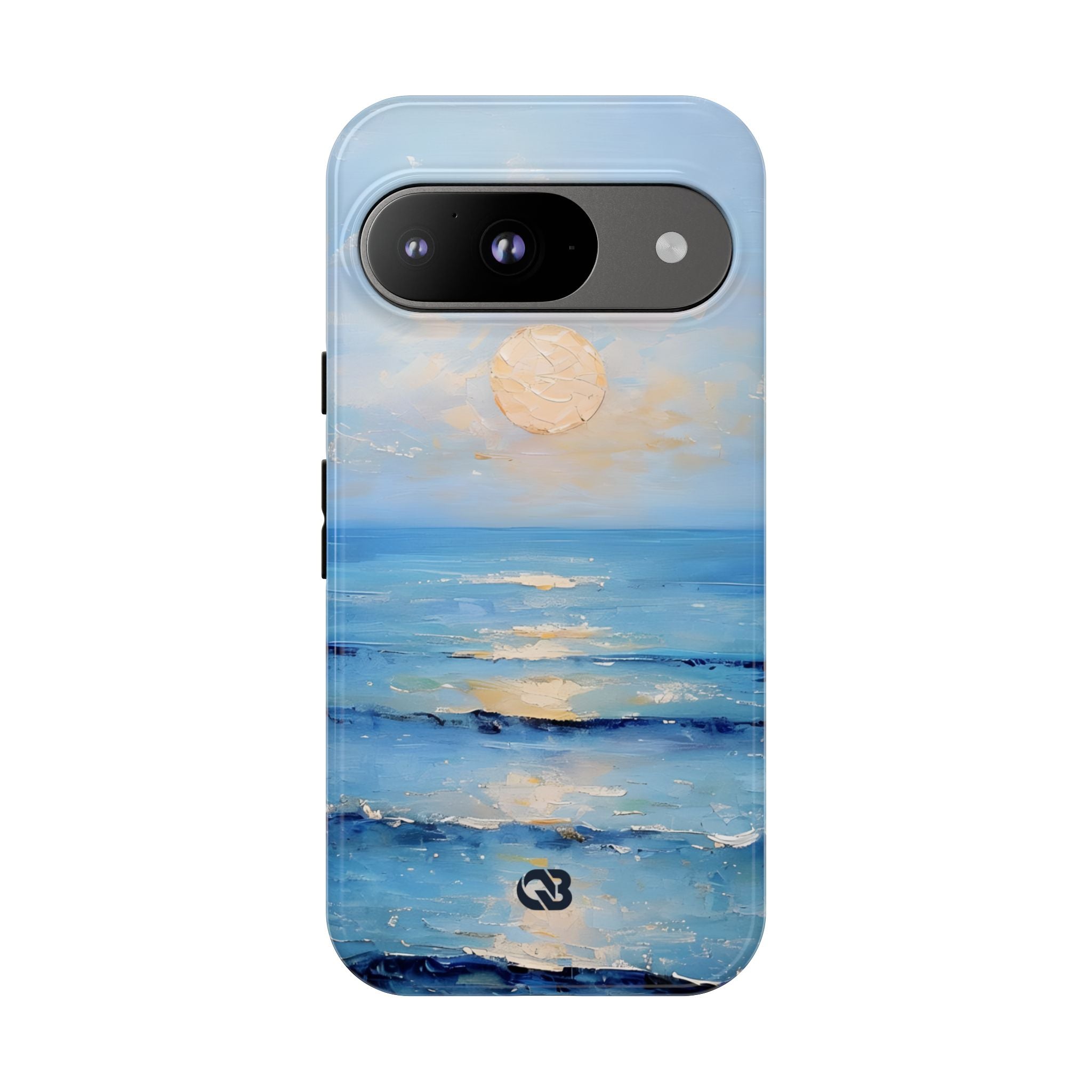 Cerulean Shoreline Sun · Tough Etui na telefon dla Google Pixel