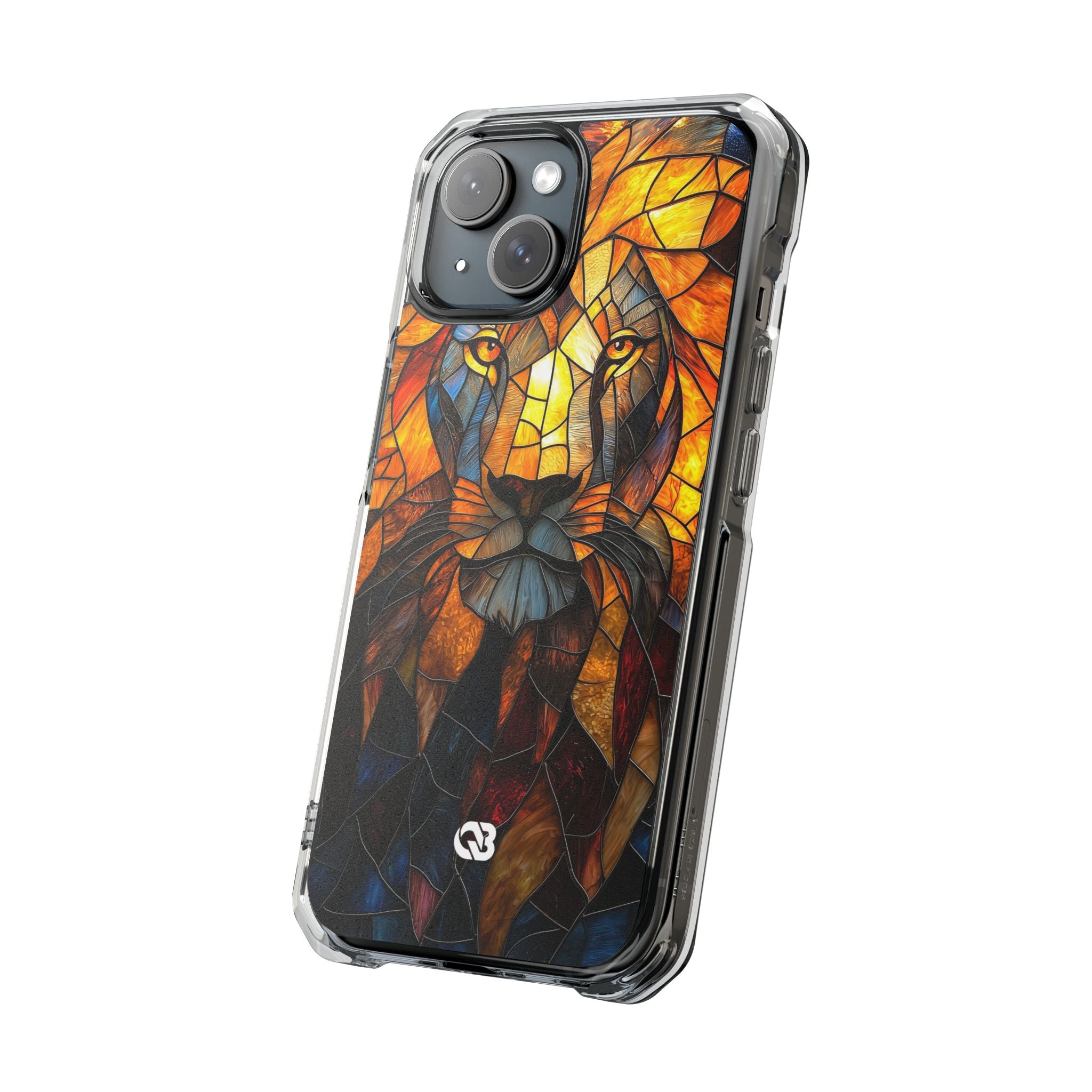 Amber Glass Lion · Impact Phone Case for iPhone · Magsafe