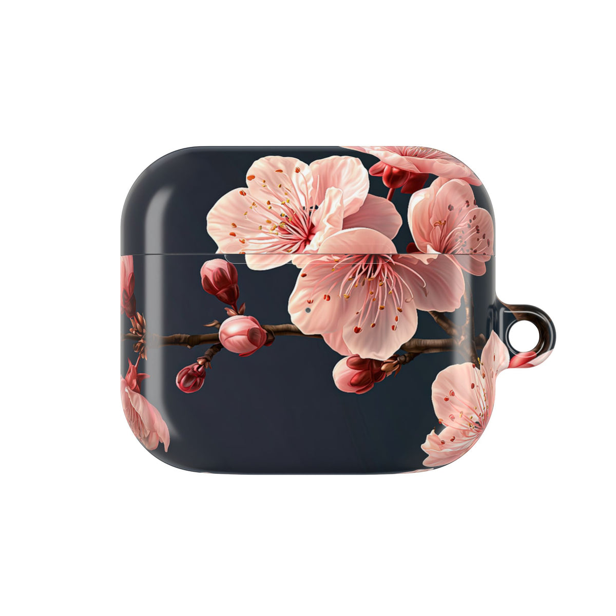 Midnight Sakura Bloom · Hard Case for AirPods & AirPods Pro · Pink