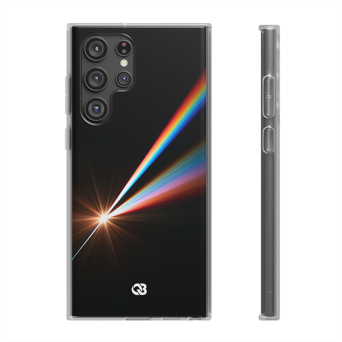 Spectral Refraction · Lite Phone Case for Samsung · Black