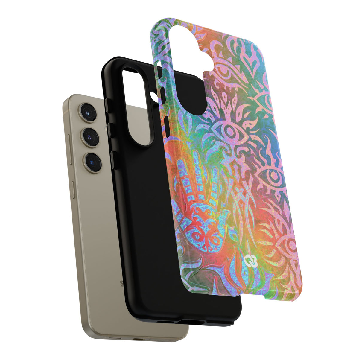 Chromatic Mystic Sigil · Tough Phone Case for Samsung · Blue
