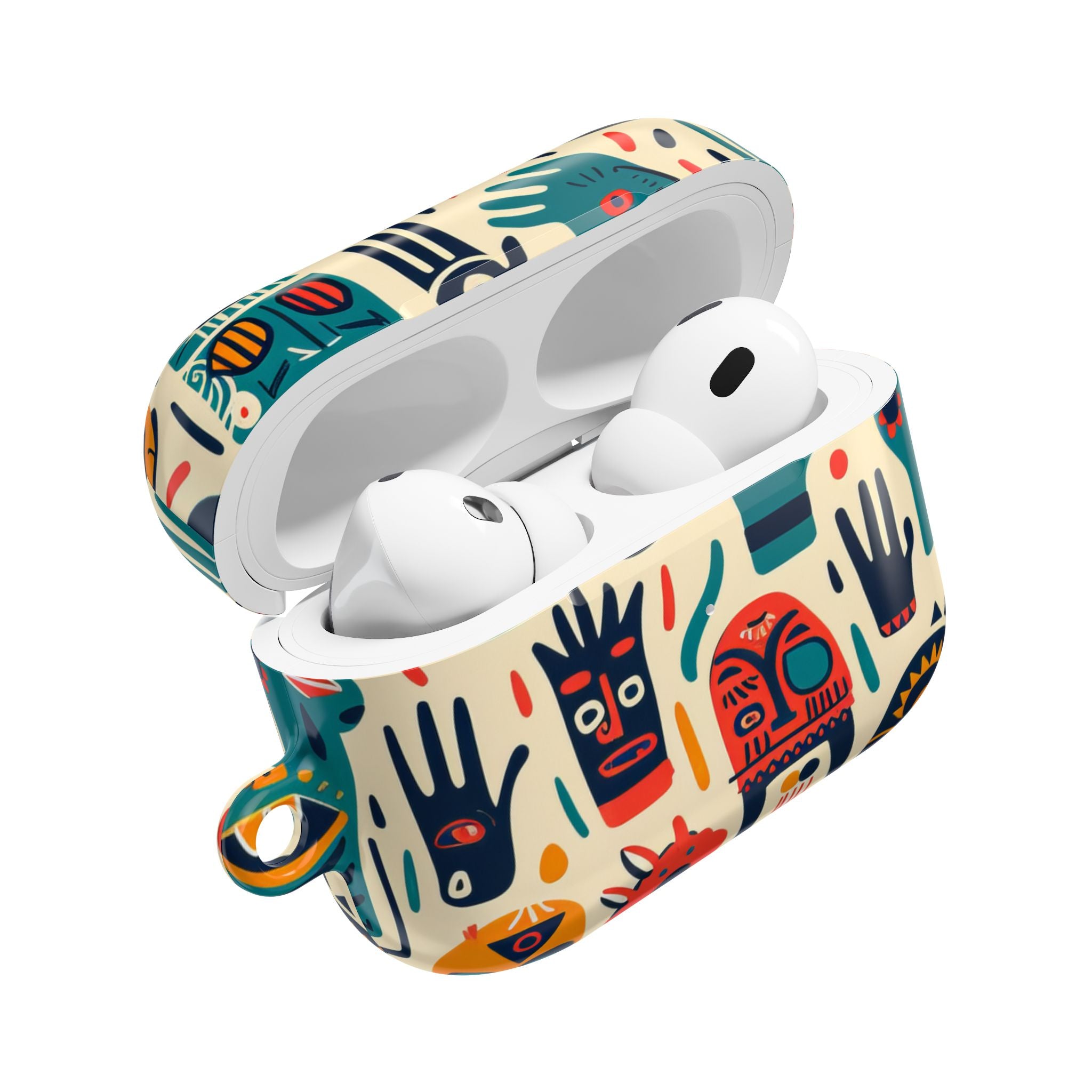 Tribal Faces - AirPods Case