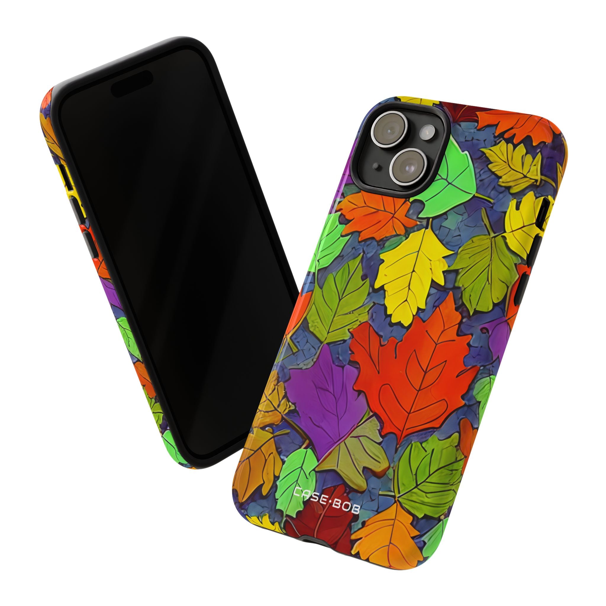 Lebhafter Leafburst iPhone 15 Plus Case - Tough