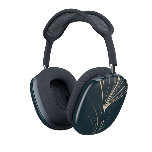 Botanical Contour · Hard Case for AirPods Max · Teal