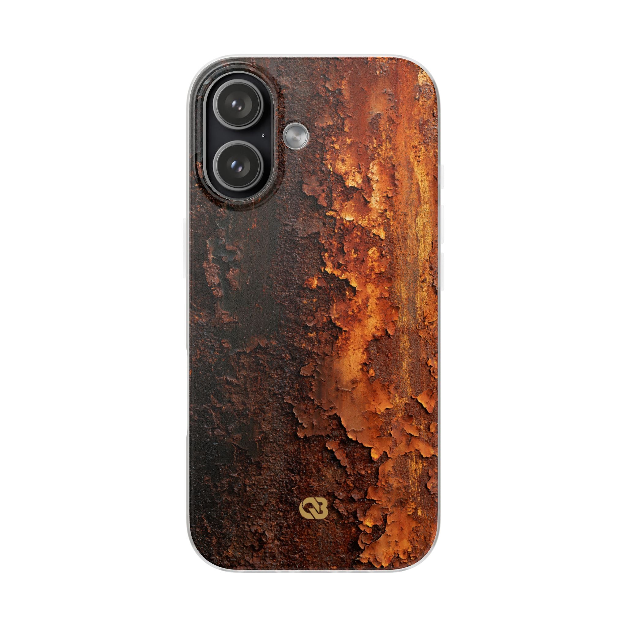Orange Lite Phone Case for iPhone - Oxidized Iron Crust