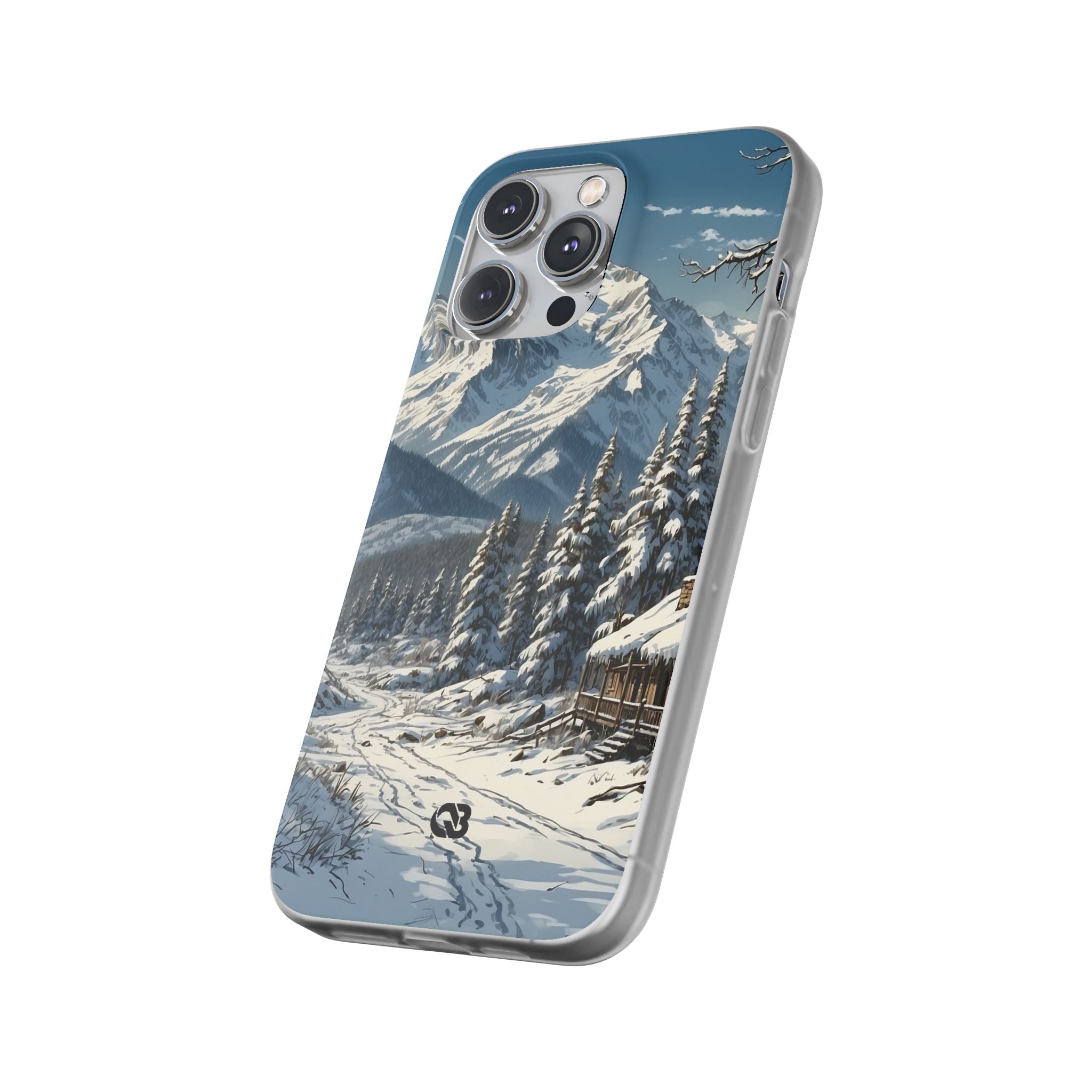 Frozen Ridge Valley · Soft Phone Case for iPhone
