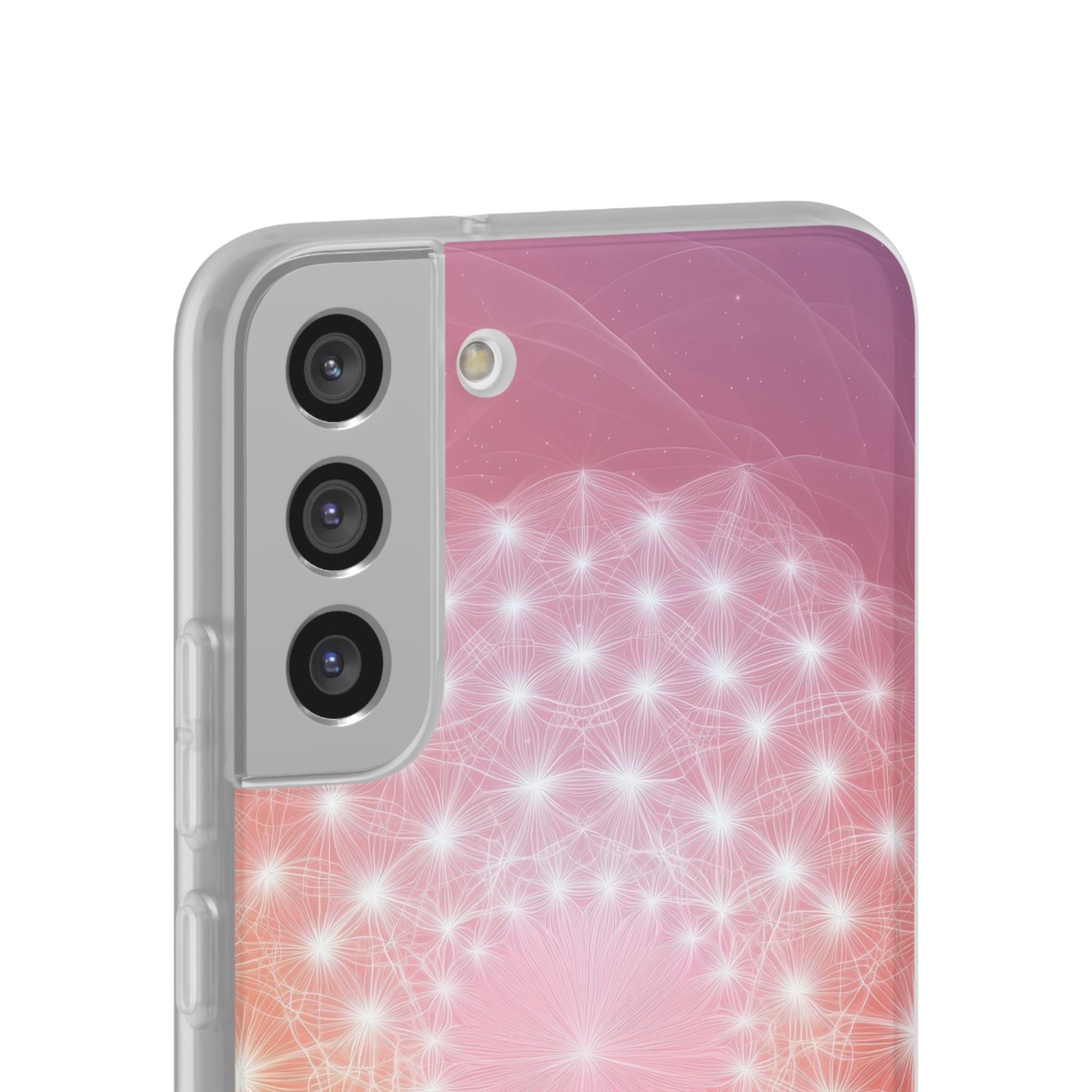 Radiant Stardust Mandala · Soft Mobilskal för Samsung