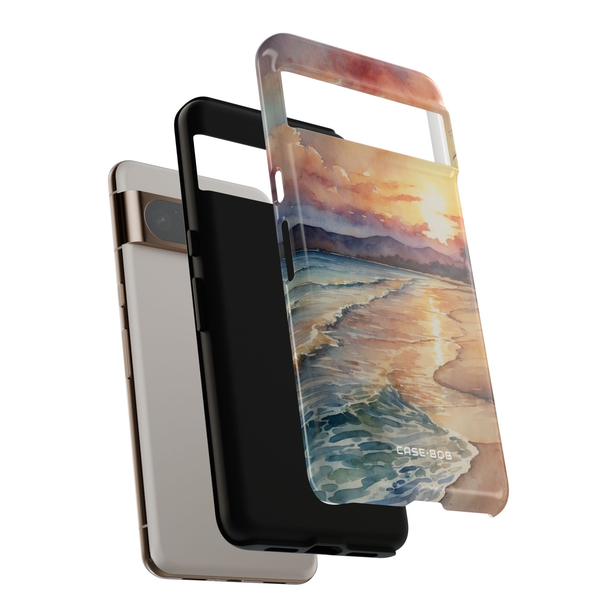 Sonnenuntergangsreflexion Google Pixel 8 Pro Case - Tough