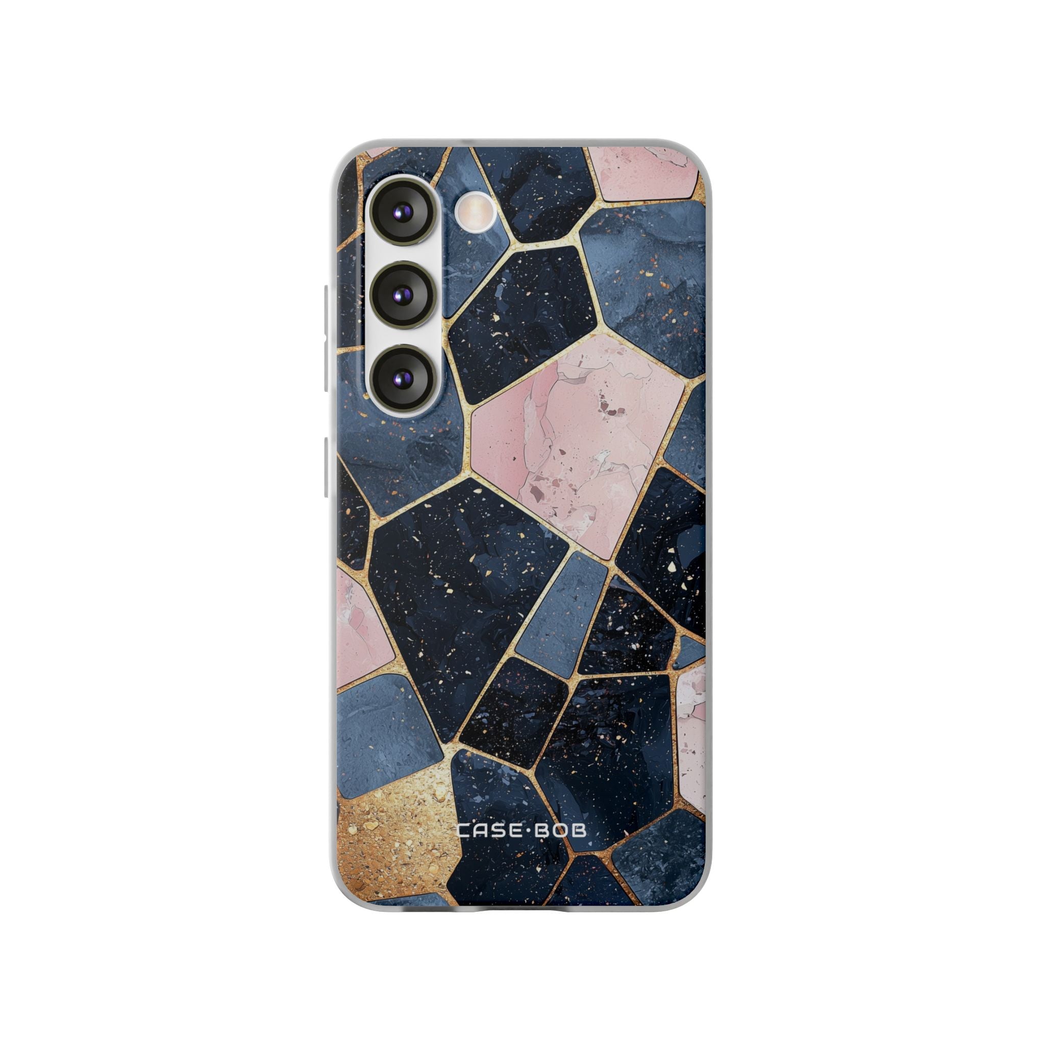 Kultainen mosaiikki Samsung S23 -pehmustapaikka