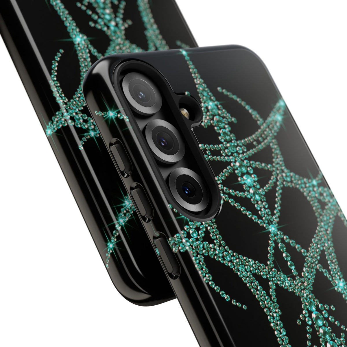 Teal Cyber Sigil · Tough Phone Case for Samsung · Teal