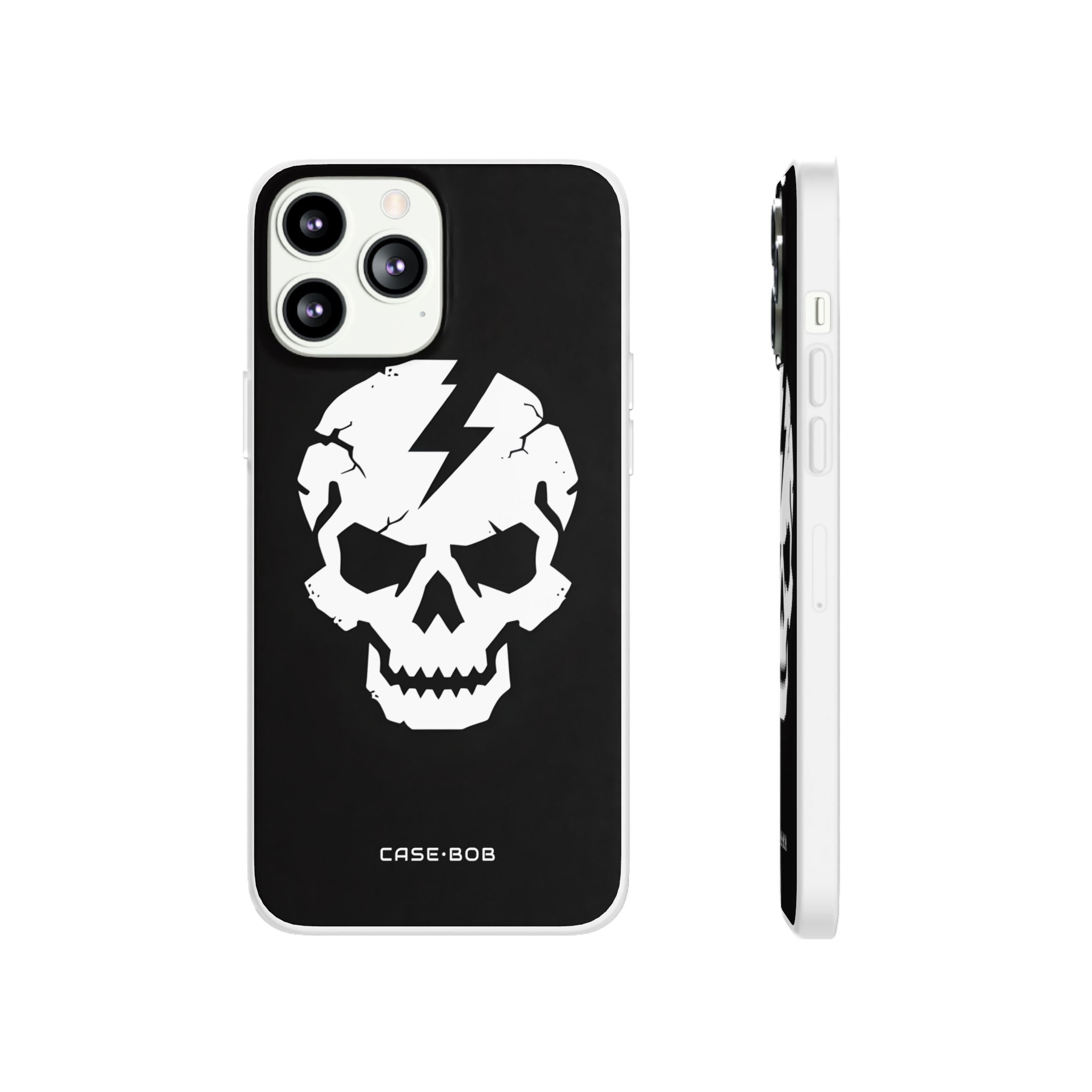 Lightning Skull iPhone 13 Pro Max - Soft