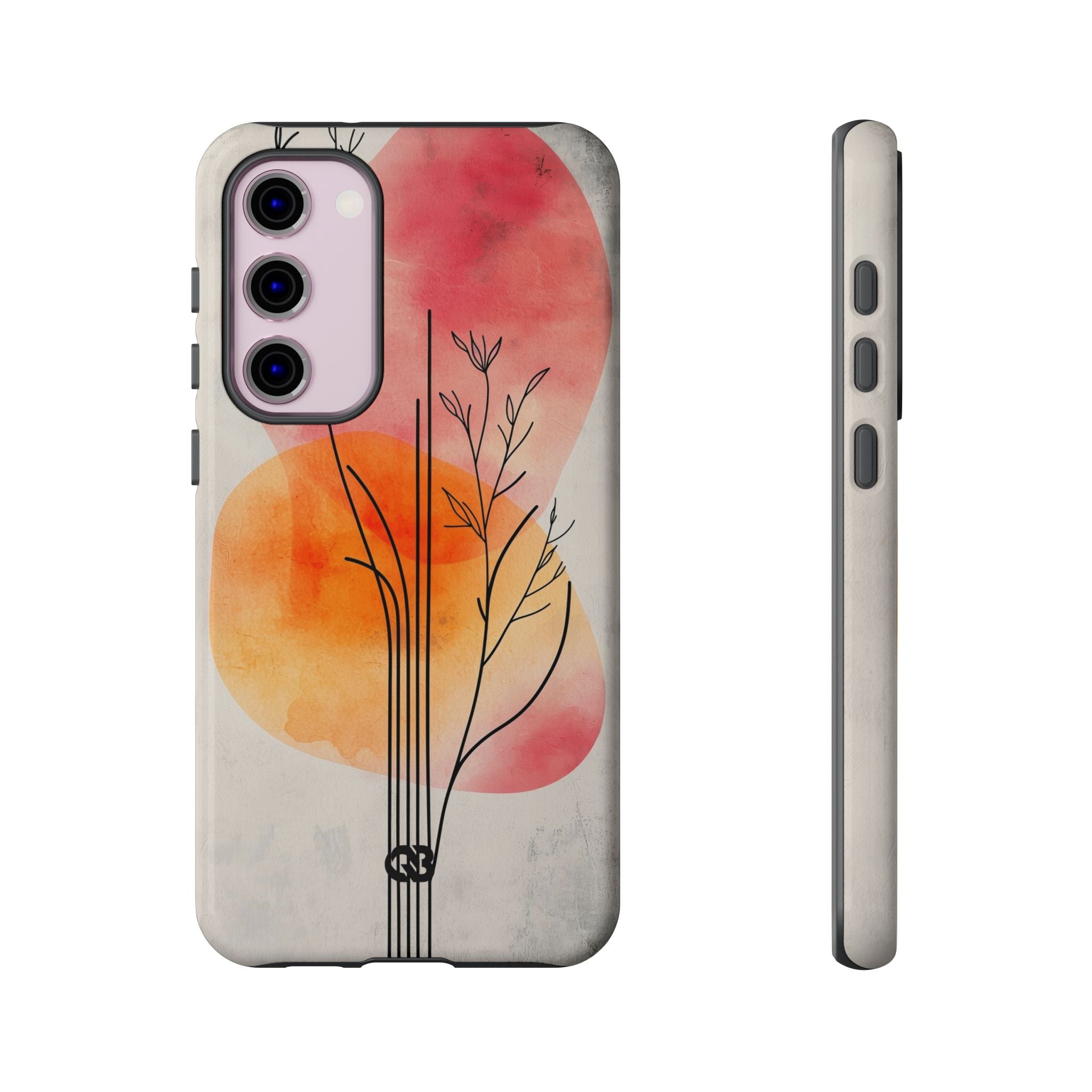Crimson Bloom Lineage · Tough Phone Case for Samsung