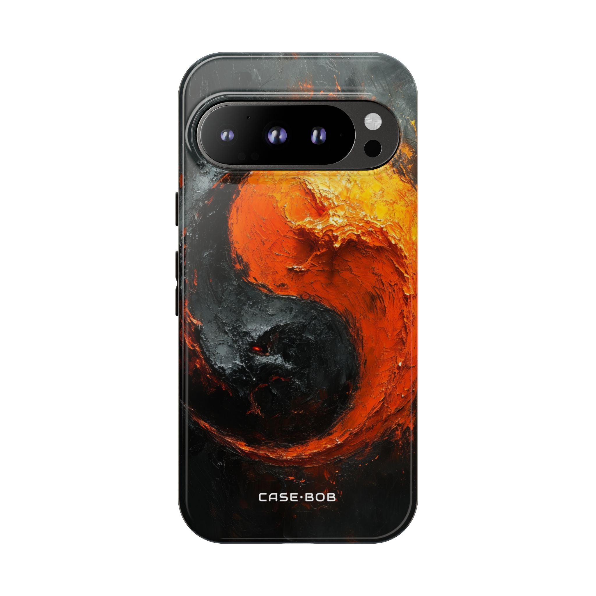 Geschmolzenes Yin-Yang Google Pixel 9 Pro Case - Tough