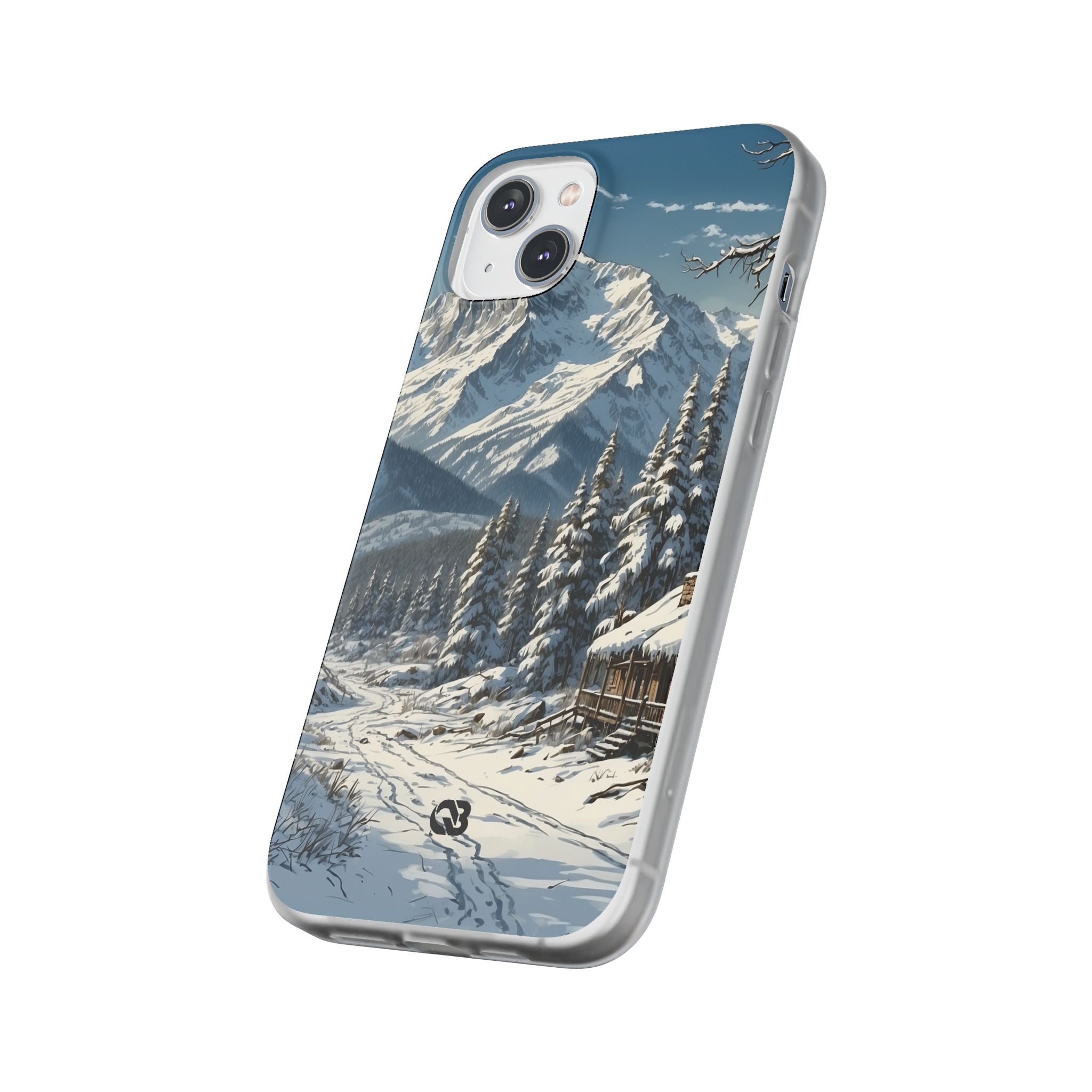 Frozen Ridge Valley · Soft Phone Case for iPhone